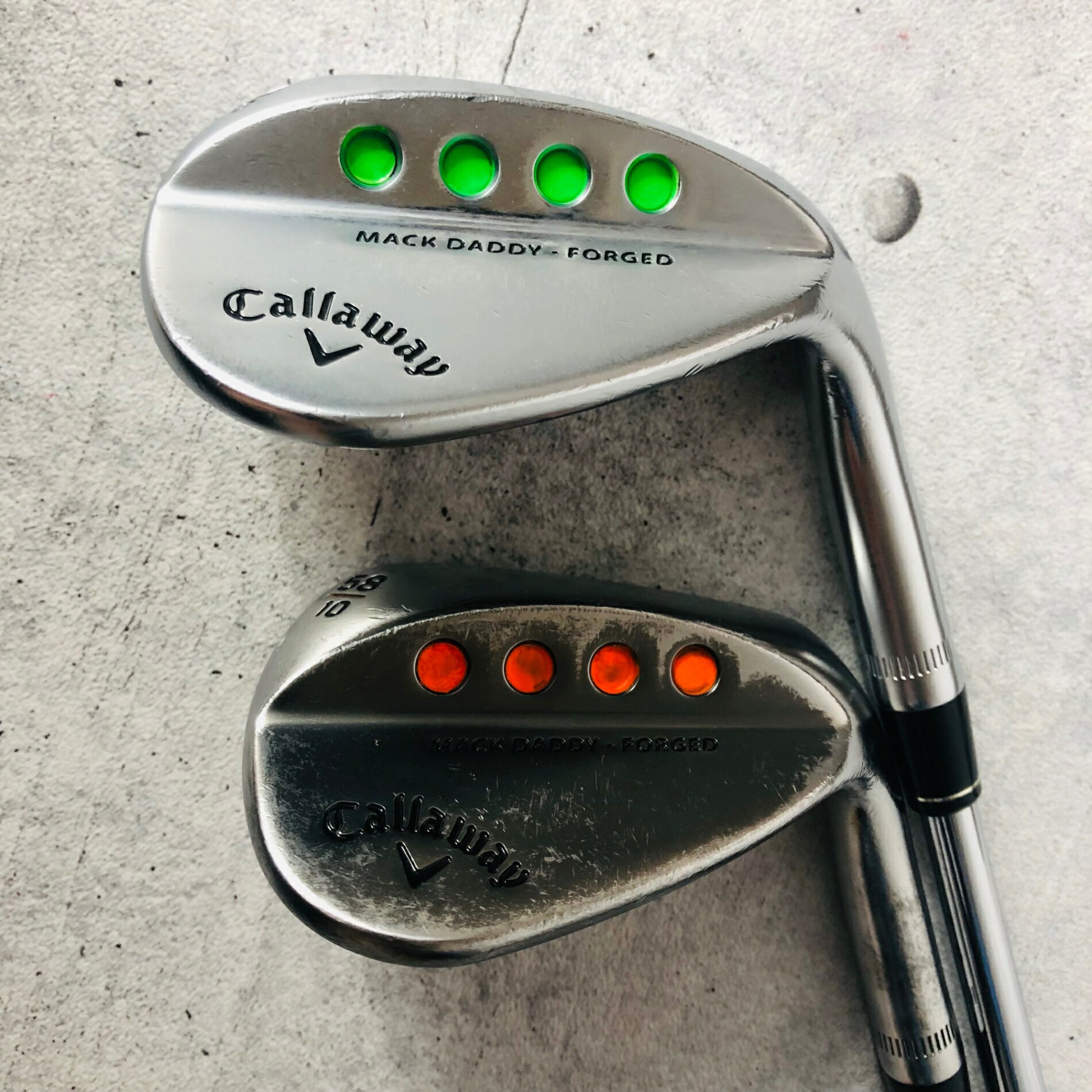 【中古】 Callaway キャロウェイ MACK DADDY FORGED マックダディフォージド 52° 58° 2本 メンズ ゴルフ クラブ ウェッジ 初心者 入門 単品