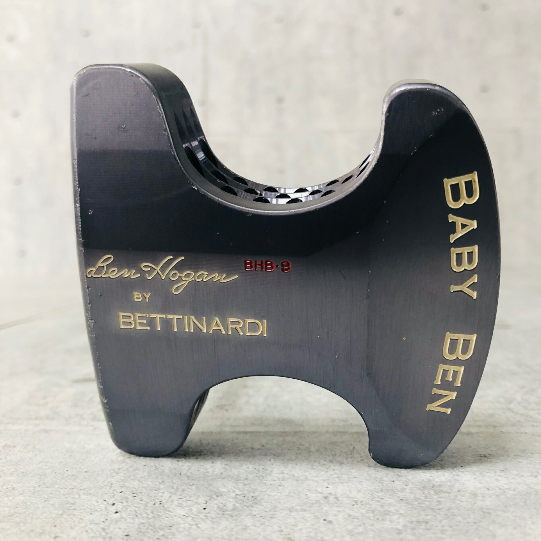 【中古】 レフティ Ben Hogan ベンホーガン BHB9 BABY BEN ベイビー ベン BETTINARDI ペティナルディ 33インチ ゴルフ クラブ パター 単品 初心者 入門