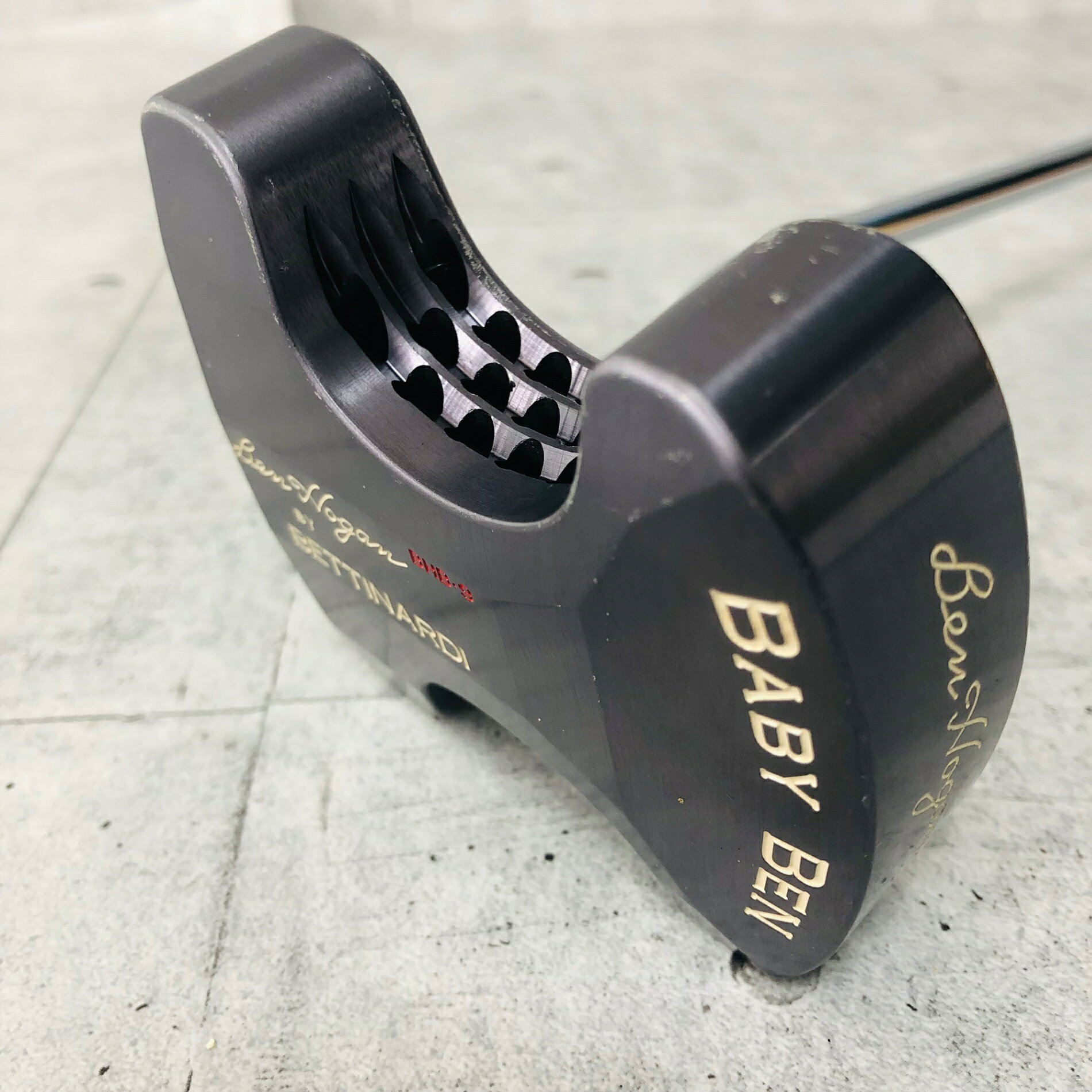 【中古】 レフティ Ben Hogan ベンホーガン BHB9 BABY BEN ベイビー ベン BETTINARDI ペティナルディ 33インチ ゴルフ クラブ パター 単品 初心者 入門