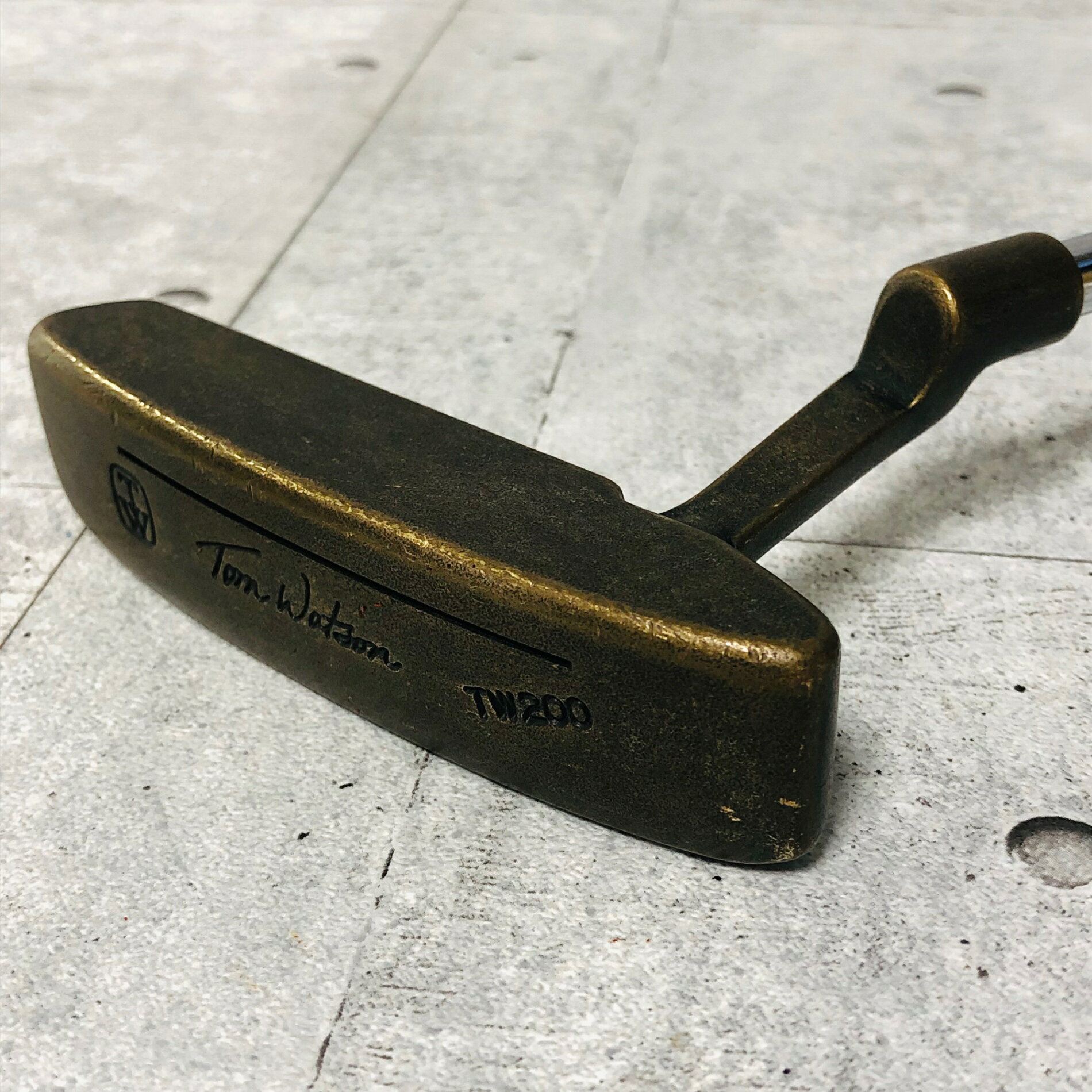 【中古】 レディース DUNLOP ダンロップ Tom Watson トムワトソン TW200 33.25インチ ゴルフ クラブ パター 単品 初心者 入門