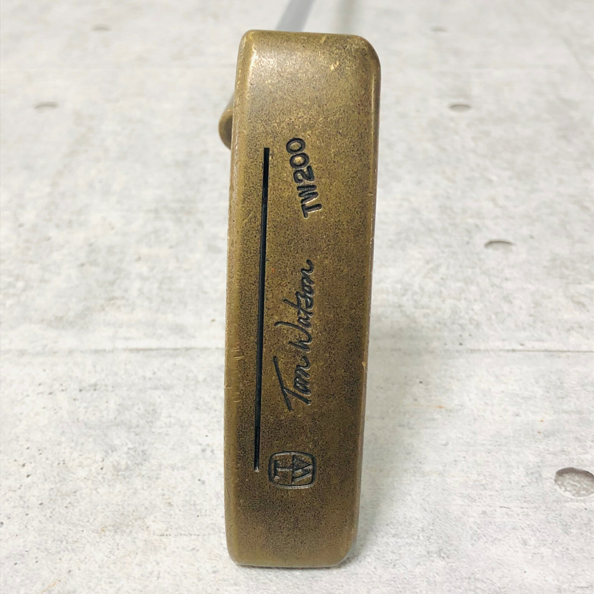 【中古】 レディース DUNLOP ダンロップ Tom Watson トムワトソン TW200 33.25インチ ゴルフ クラブ パター 単品 初心者 入門