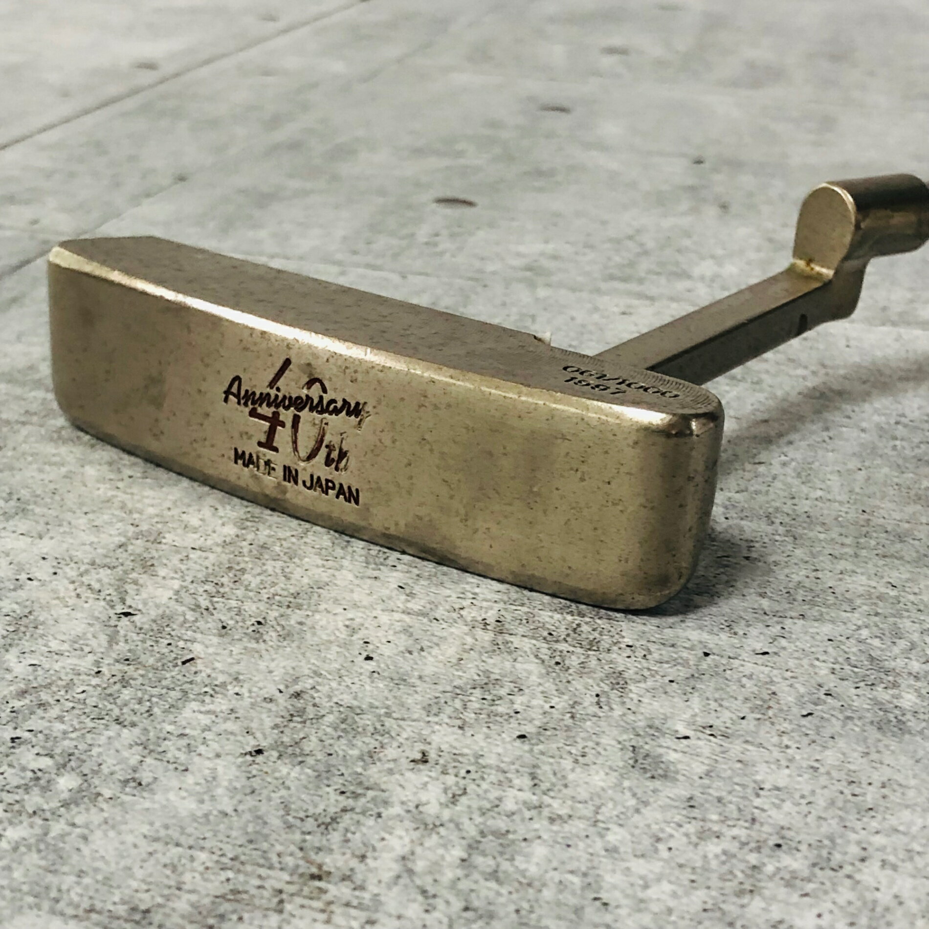 Other - 【中古】 1000本限定 HIRO MATSUMOTO ヒロマツモト40周年記念 限定モデル ロングネック 33.5インチ レディース ゴルフ クラブ パター ビンテージ ヴィンテージ レトロ 単品 コレクション 名機