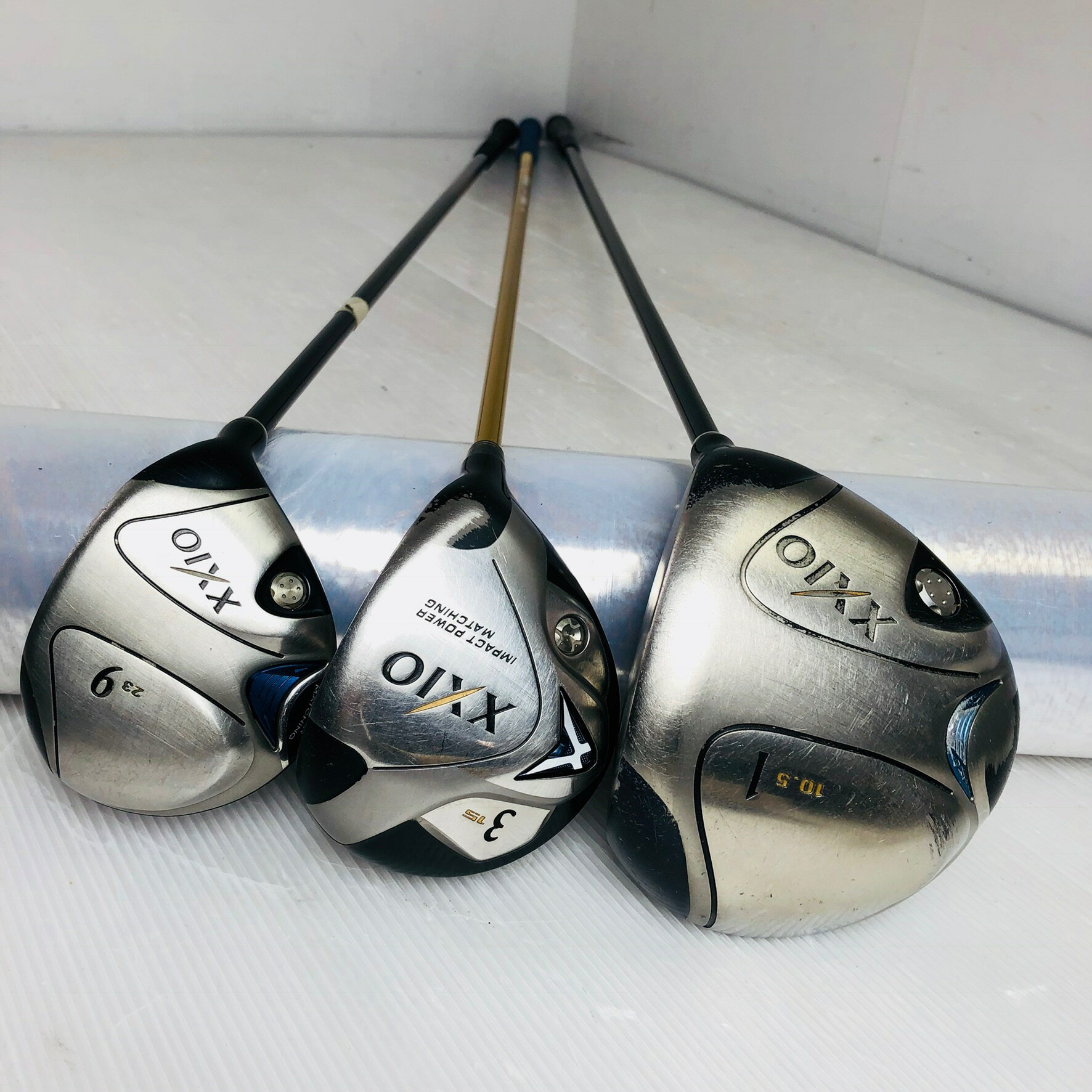 【中古】キャディバッグ付 DUNLOP ダンロップ XXIO ゼクシオ メンズ ゴルフセット クラブセット ゴルフクラブ セット 初心者 入門 フルセット 右利き パター付 安価　81Y-66