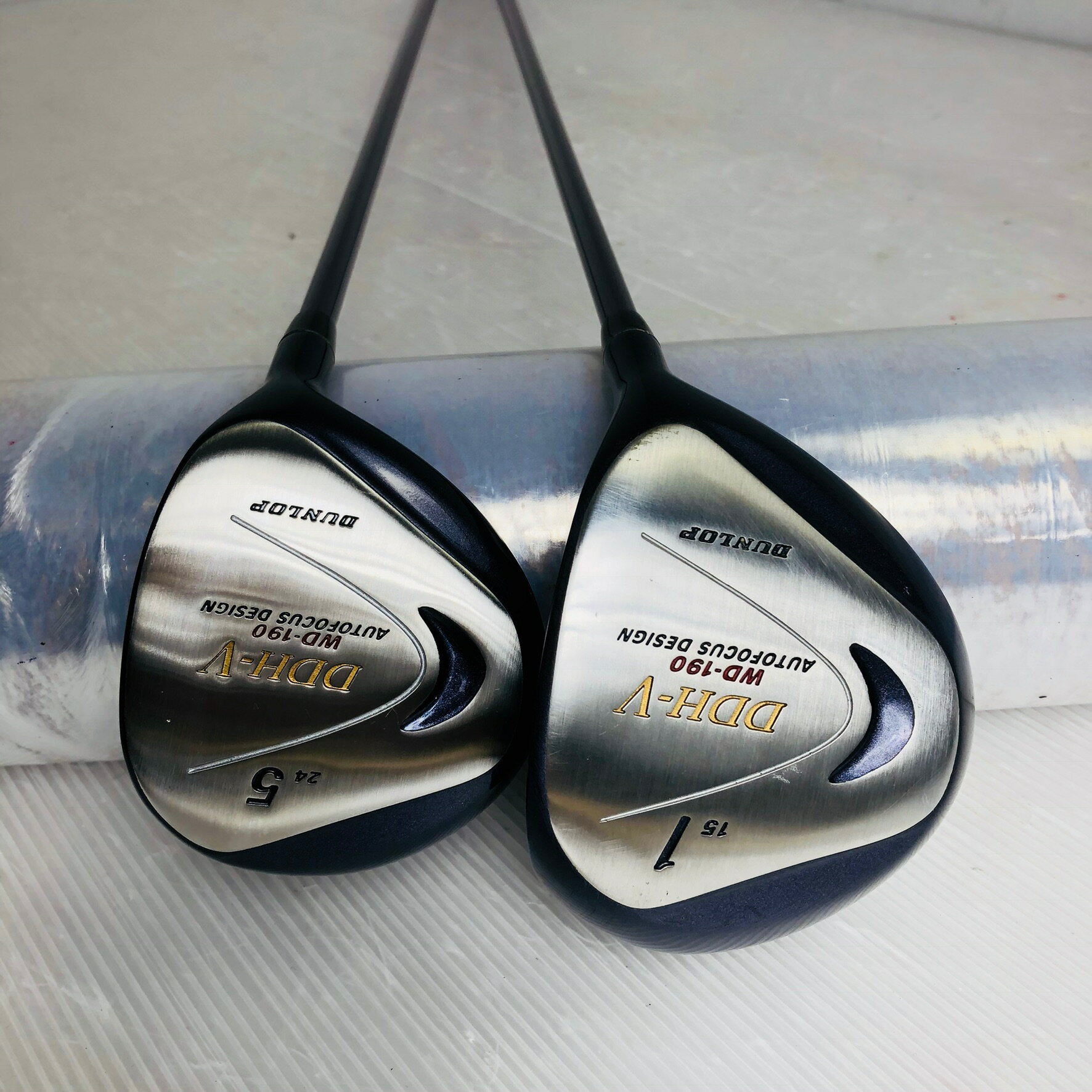 【中古】 レディース DUNLOP ダンロップ DDH-V ゴルフセット クラブセット ゴルフクラブ セット 初心者 入門 バッグ付き 右利き パター付 安価　81Y-78