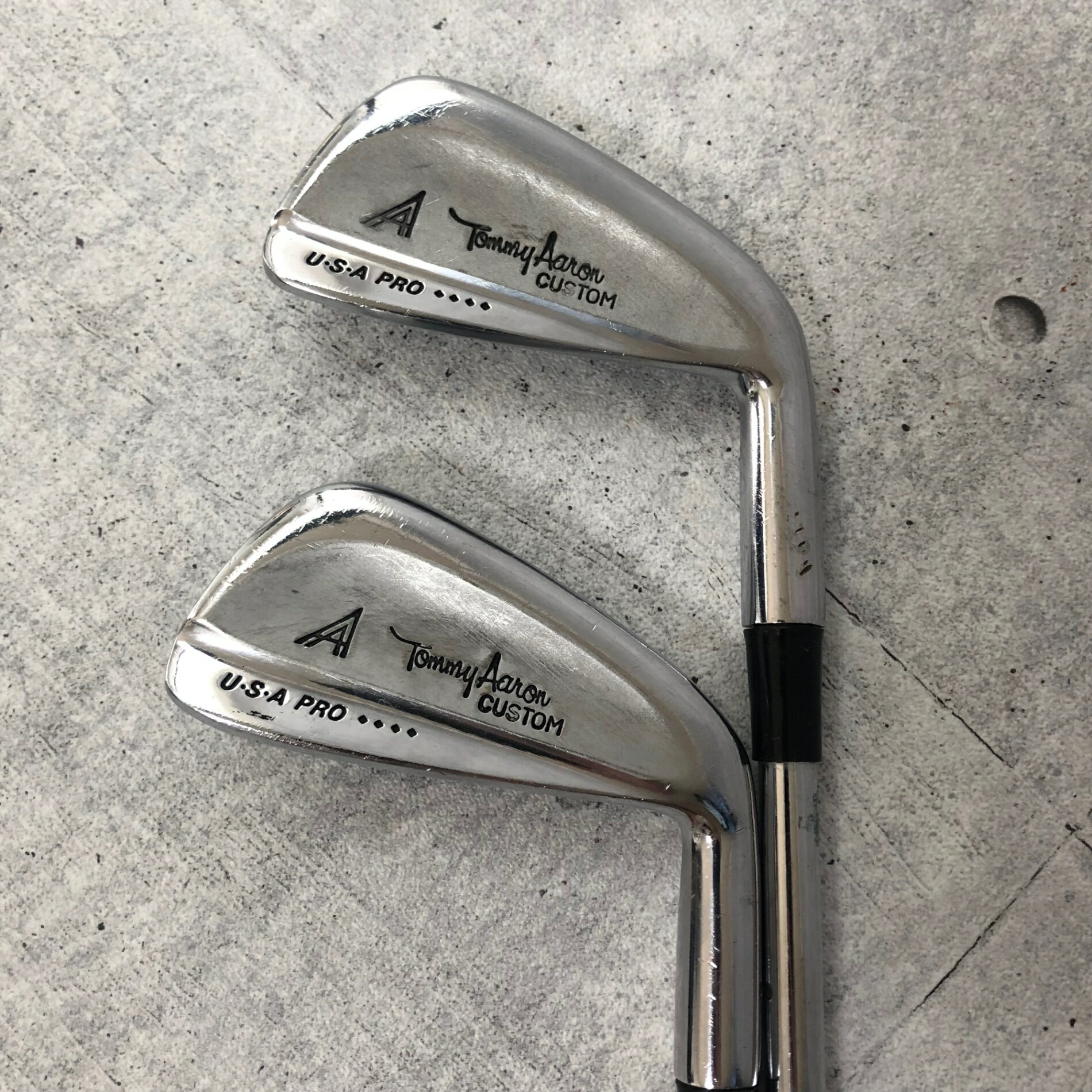 【中古】 Tommy Aaron トミーアーロン CUSTUM カスタム U.S.A PRO 3番 4番 3i 4i ロングアイアン 2本 アイアン メンズ ゴルフ クラブ 単品 バラ 初心者 入門