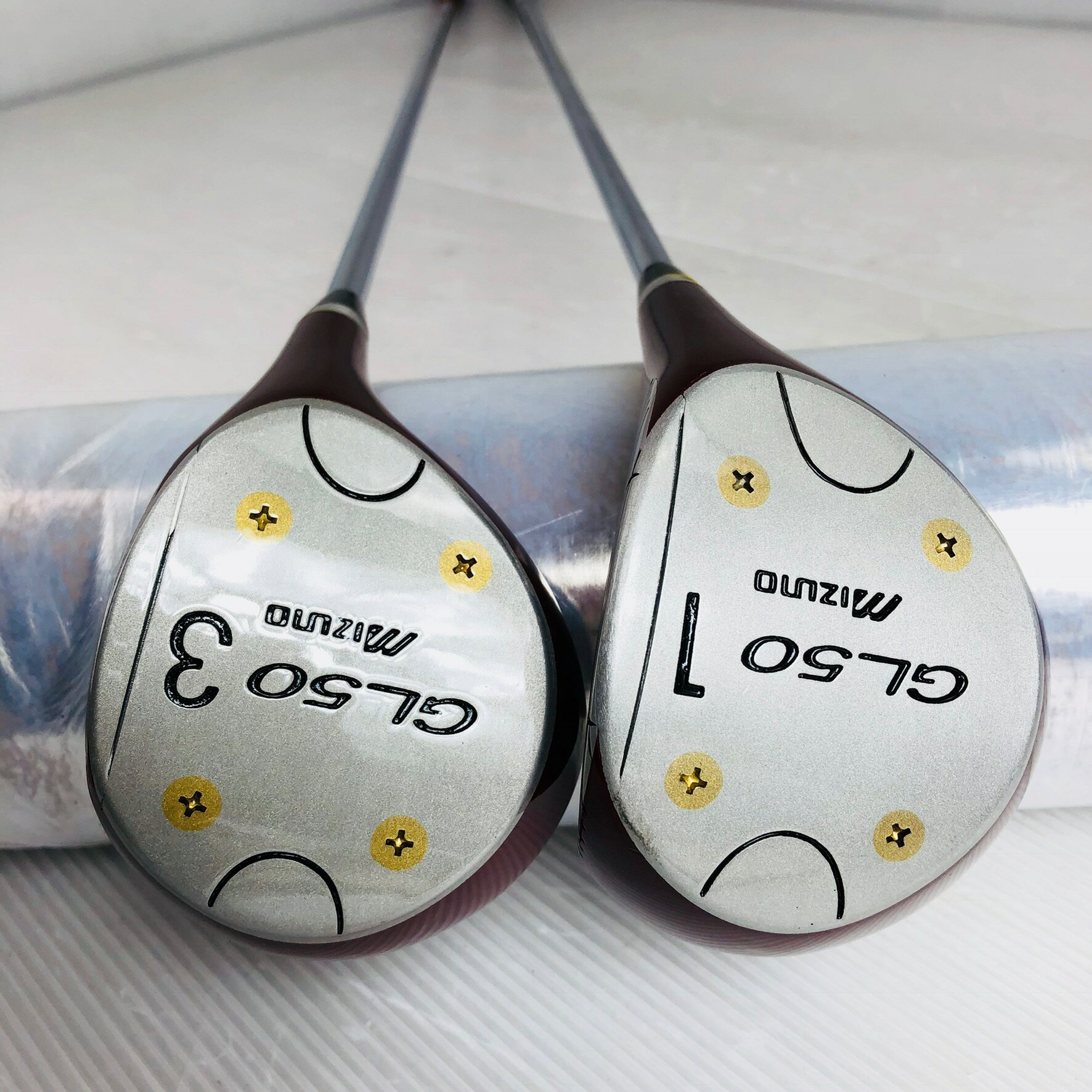 【中古】 レディース MIZUNO ミズノ GL-50 ゴルフセット クラブセット ゴルフクラブ セット 初心者 入門 バッグ付き 右利き パター付 安価 81Y-94