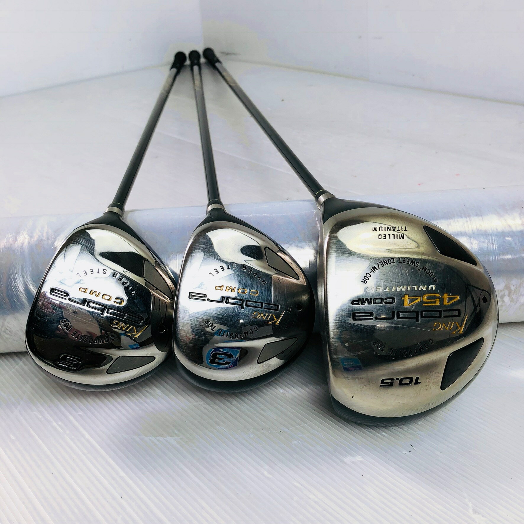 【中古】キャディバッグ付 Cobra コブラ COMP メンズ ゴルフセット クラブセット ゴルフクラブ セット 初心者 入門 フルセット 右利き パター付 安価 81Y-92