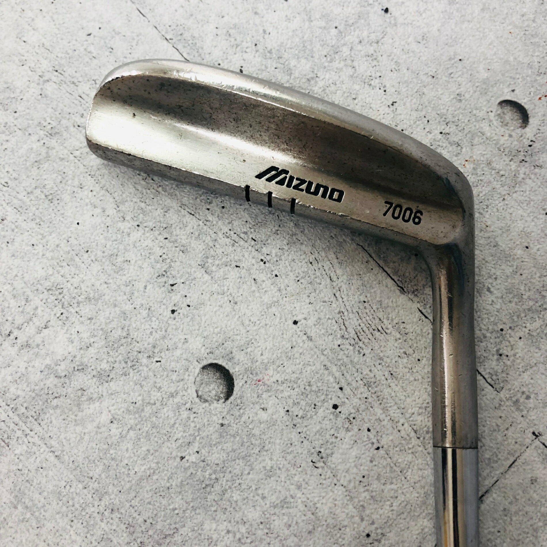 【中古】 MIZUNO ミズノ 7006 L字パター 33.5インチ レディース ゴルフ クラブ パター ビンテージ ヴィンテージ レトロ 単品 コレクション 名機