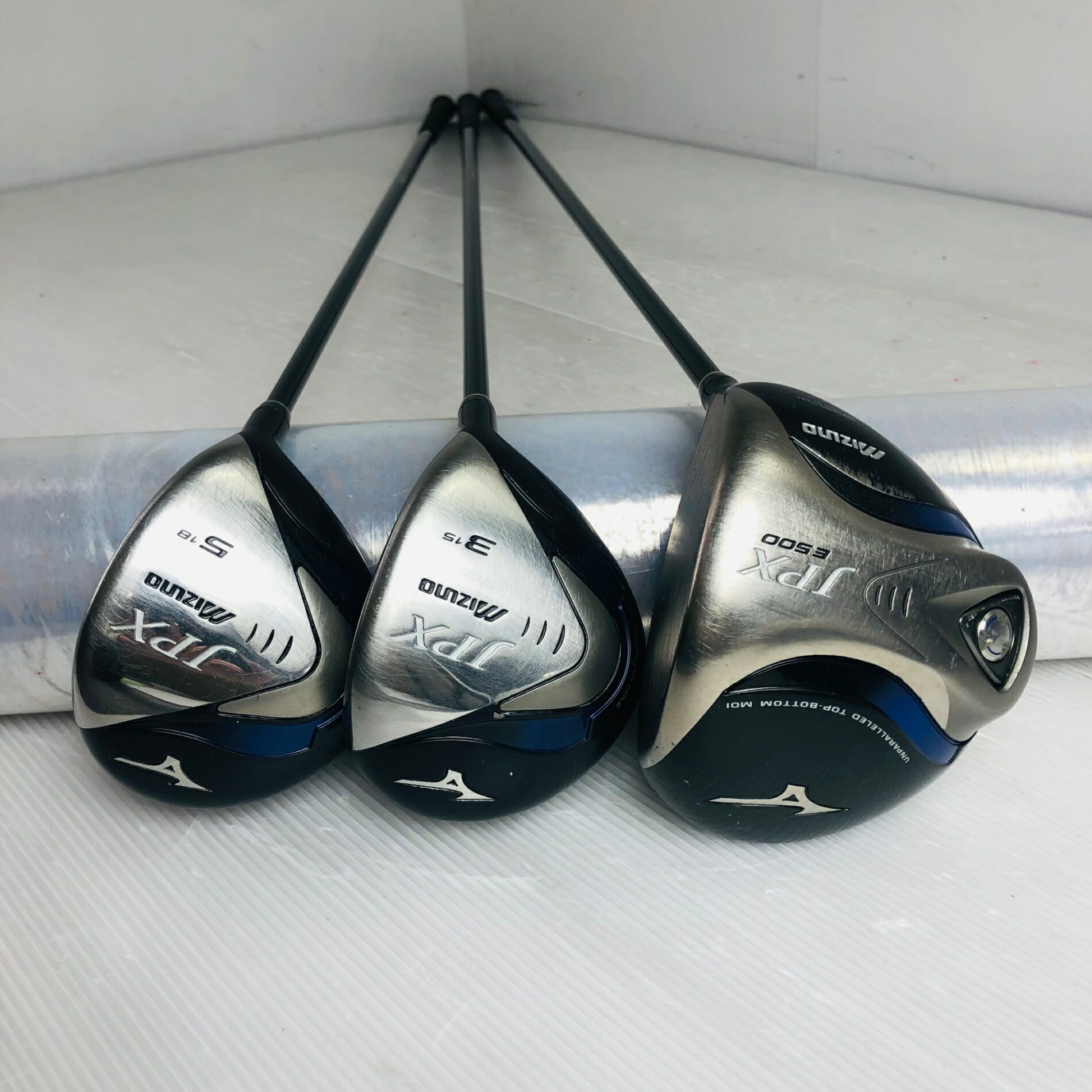 【中古】キャディバッグ付 MIZUNO ミズノ JPX メンズ ゴルフセット クラブセット ゴルフクラブ セット 初心者 入門 フルセット 右利き パター付 安価　81Y-110