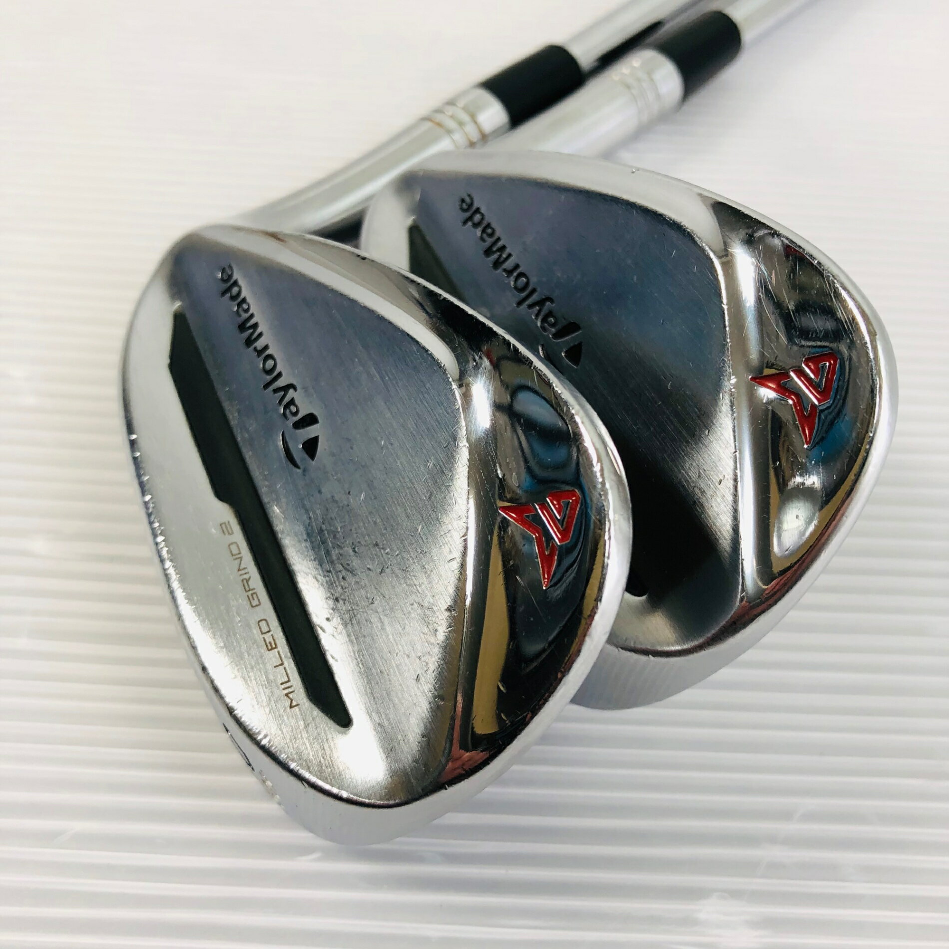 【中古】 TaylorMade テーラーメイド MILLED GRIND 2 ミルドグラインド 50° 56° 計2本 メンズ ゴルフ クラブ ウェッジ 初心者 入門 単品