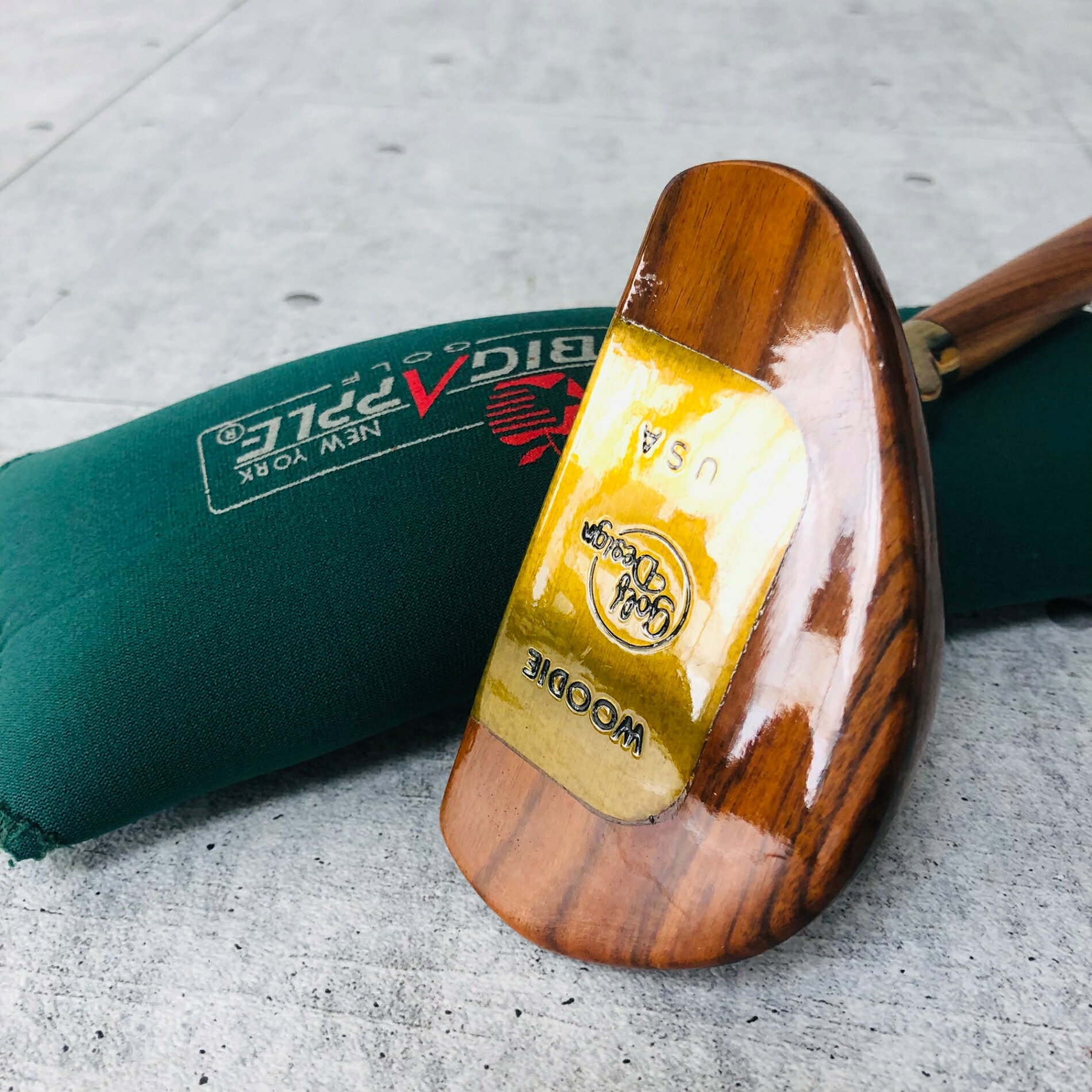 Other - 【中古】Golf Design ゴルフデザイン WOODIE USA ウッディ Pau Ferro Ironwood パウフェロ アイアンウッド 33.5インチ レディース ゴルフ クラブ パター ビンテージ ヴィンテージ レトロ 単品 コレクション 名機