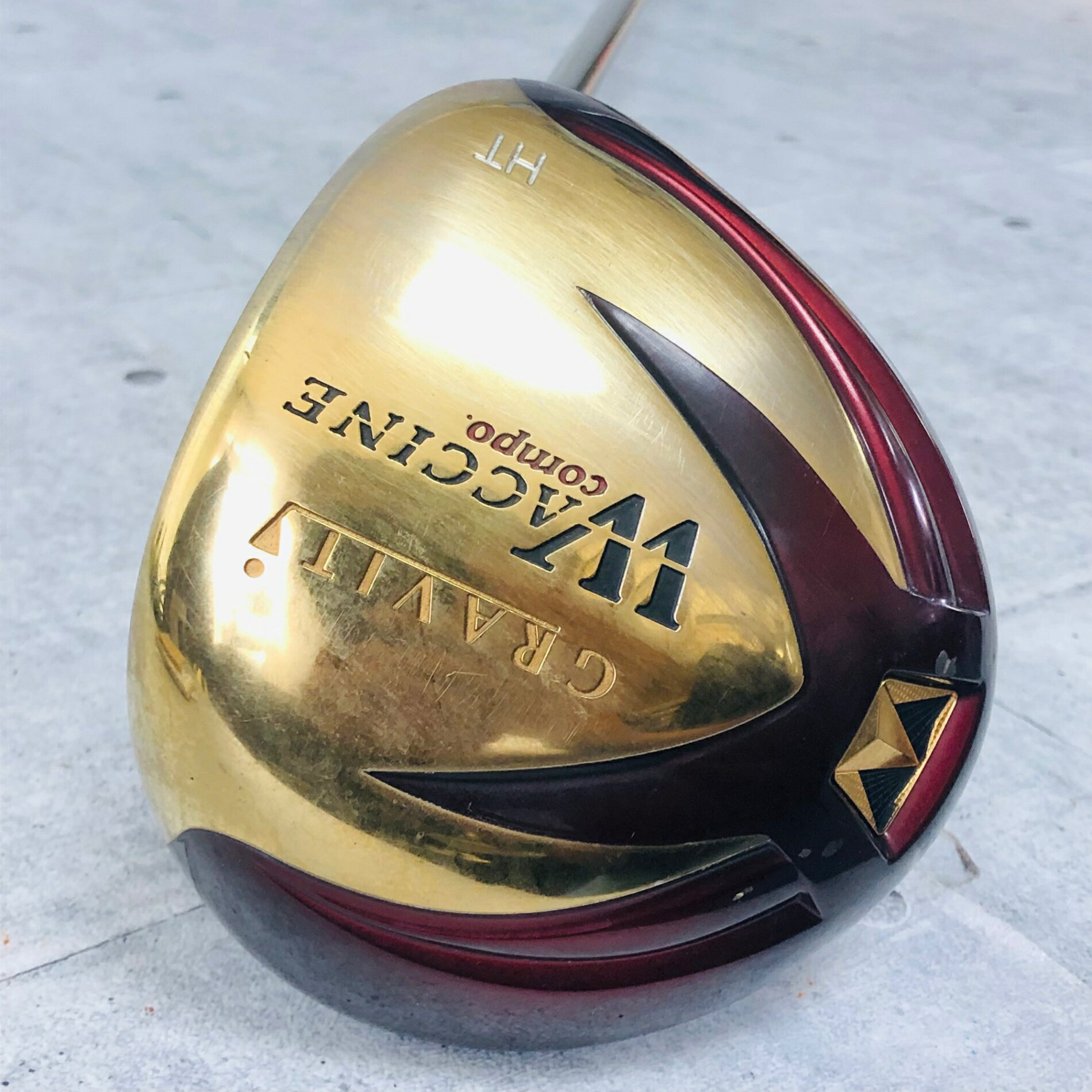 【中古】 WACCINE COMPO ワクチンコンポ GRAVITY グラビティ 1W ドライバー 高反発 ぶっ飛び 男女兼用 ゴルフ クラブ ドライバー 1W 初心者 入門