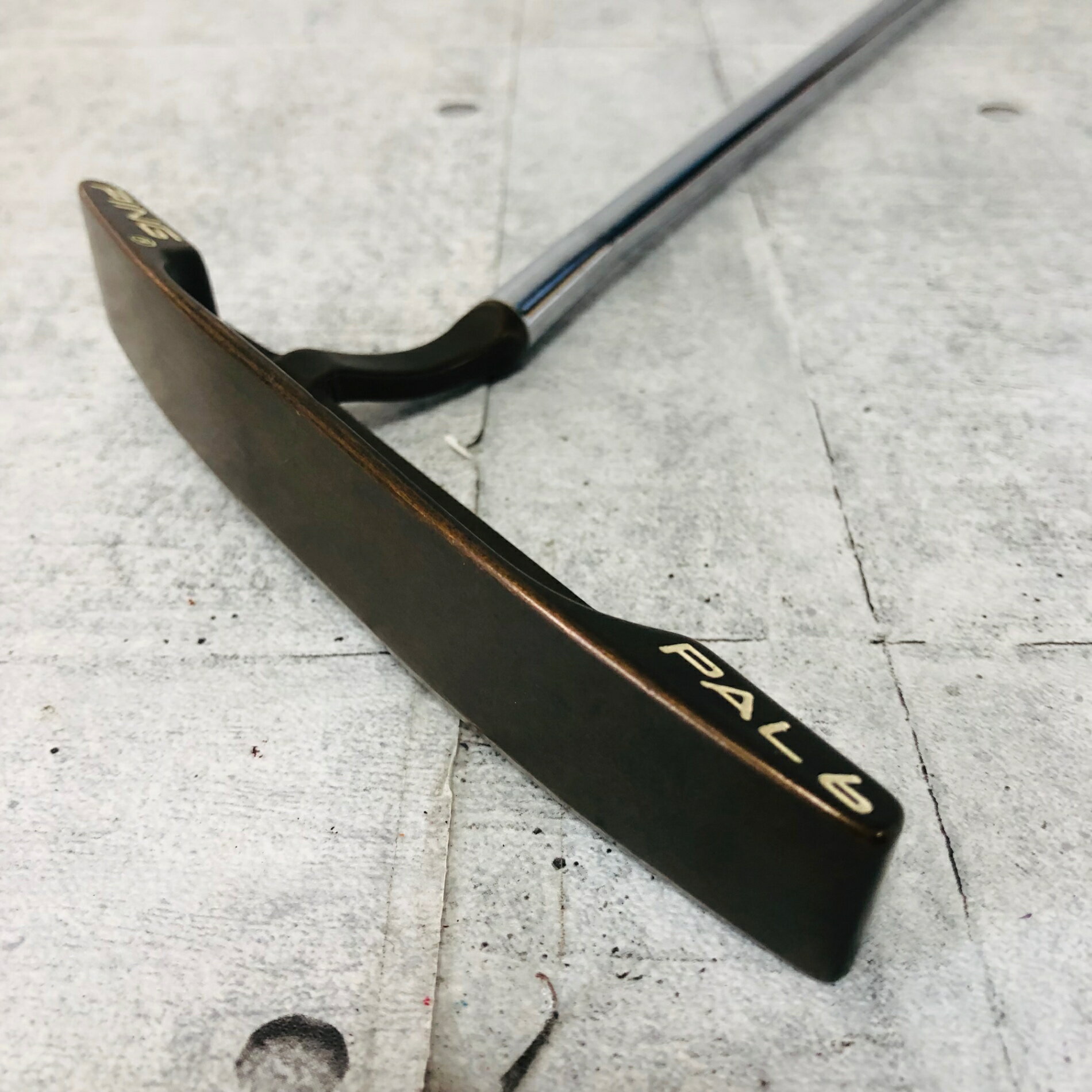 乐天商城 - 【中古】 PING ピン PAL6 KARSTEN MFG CORP ベリリウムカッパー 35.5インチ メンズ ゴルフ クラブ パター ビンテージ ヴィンテージ レトロ 単品 コレクション 名機
