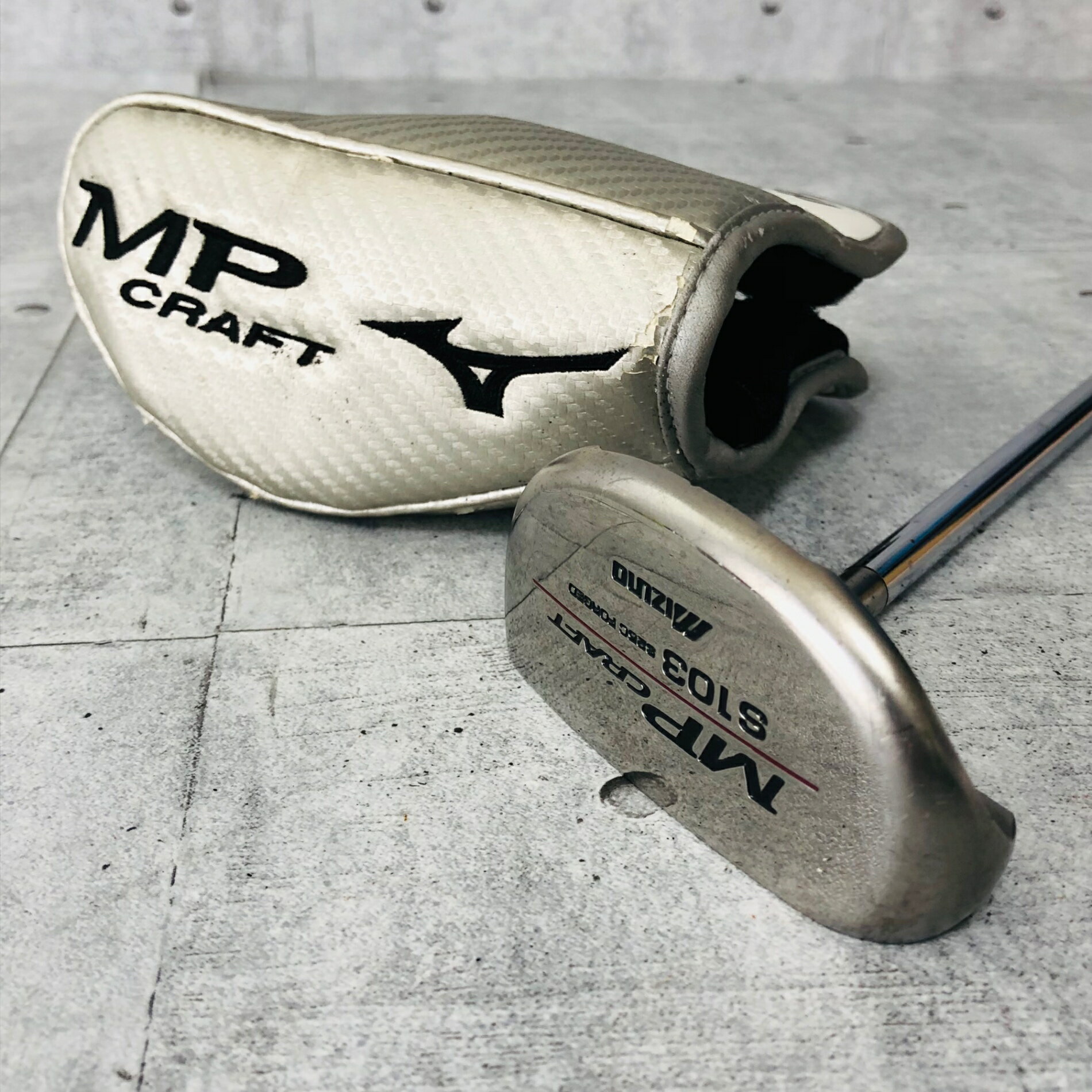 MIZUNO - 【中古】 MIZUNO ミズノ MP CRAFT S103 34.5インチ メンズ ゴルフ クラブ パター 単品 初心者 入門