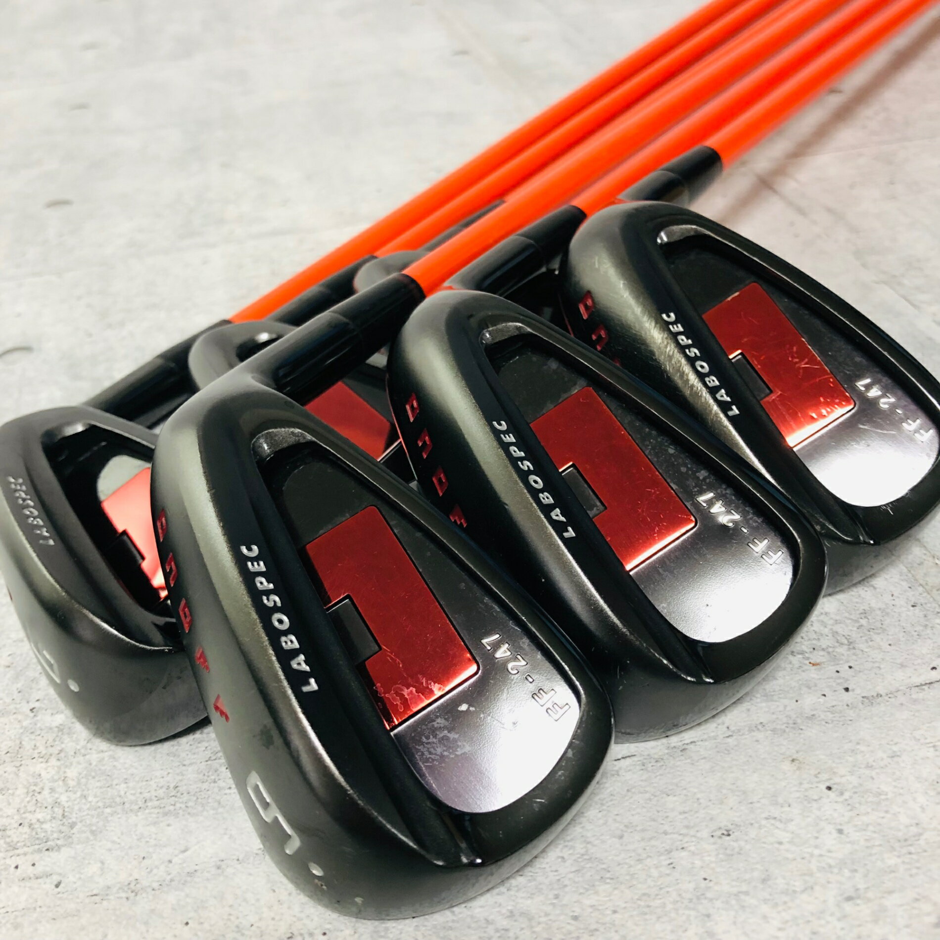 Iron - 【中古】 レディース ONOFF オノフ FF-247 LABOSPEC ラボスペック 6本 アイアンセット ゴルフ クラブ 初心者 入門 右利き