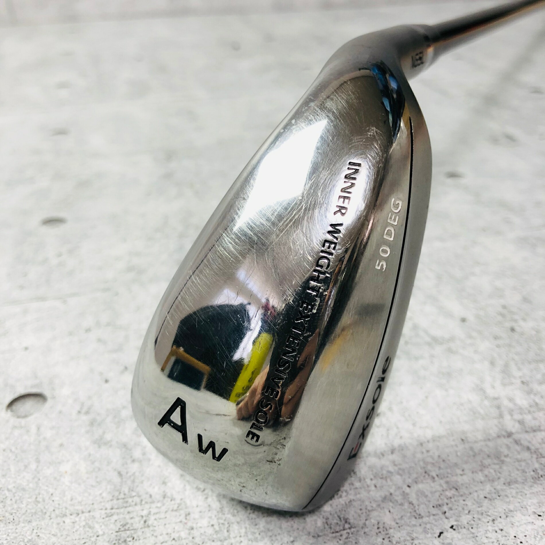 【中古】レディース Exsole エクソール 50 DEG NGSL AW アプローチウェッジ ハイブリッドアイアン アイアン ゴルフ 初心者 入門 単品