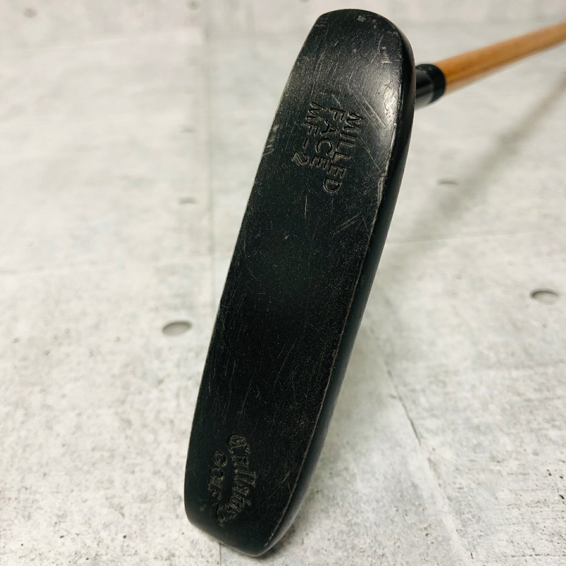 ODYSSEY - 【中古】 Callaway キャロウェイ MF-2 MILLED FACE ミルドフェイス Hickory Stick ヒッコリー スティック 34.75インチ メンズ ゴルフ クラブ パター ビンテージ ヴィンテージ レトロ 単品 コレクション 名機