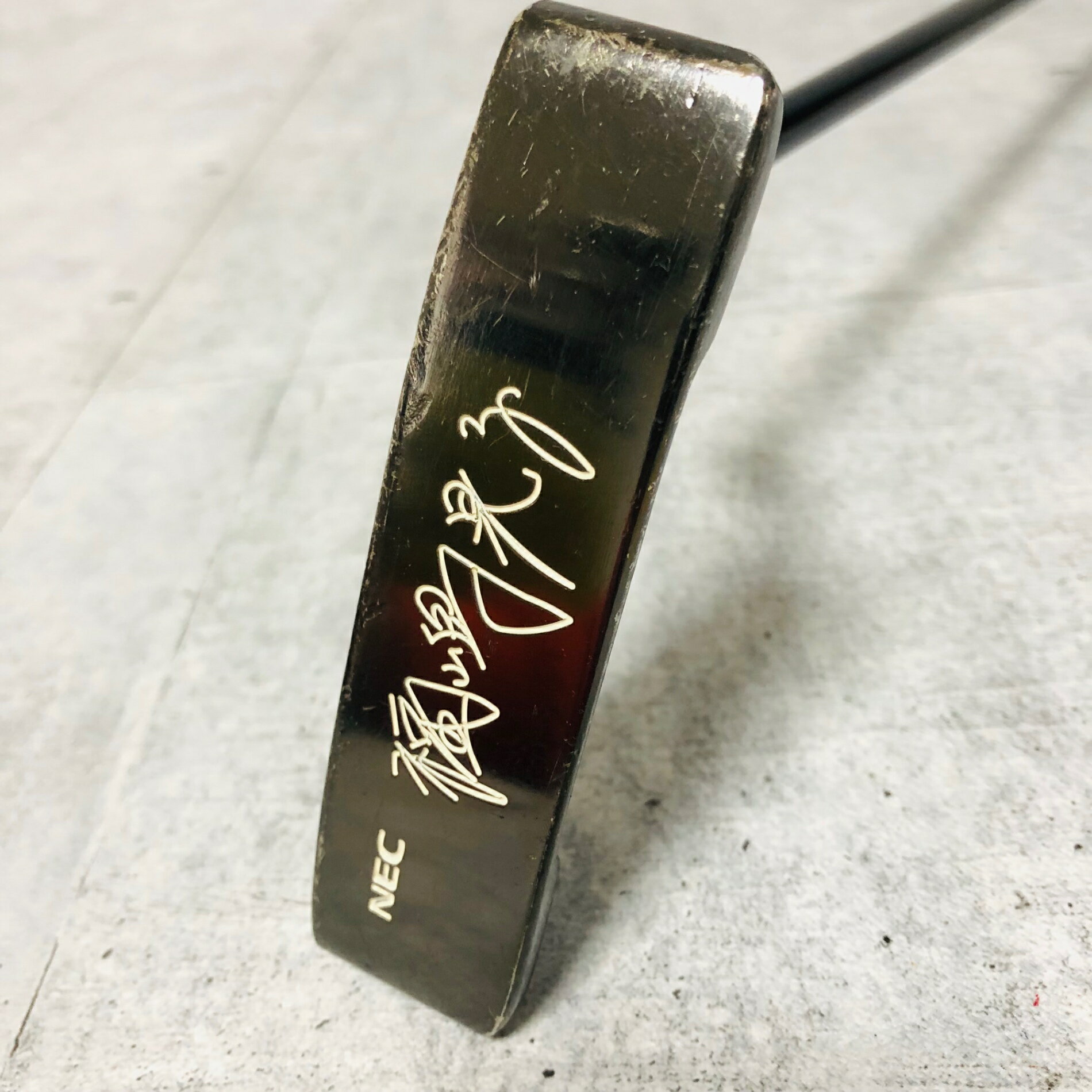 MIZUNO - 【中古】 MIZUNO ミズノ NEC 福嶋晃子 34.5インチ メンズ ゴルフ クラブ パター ビンテージ ヴィンテージ レトロ 単品 コレクション 名機