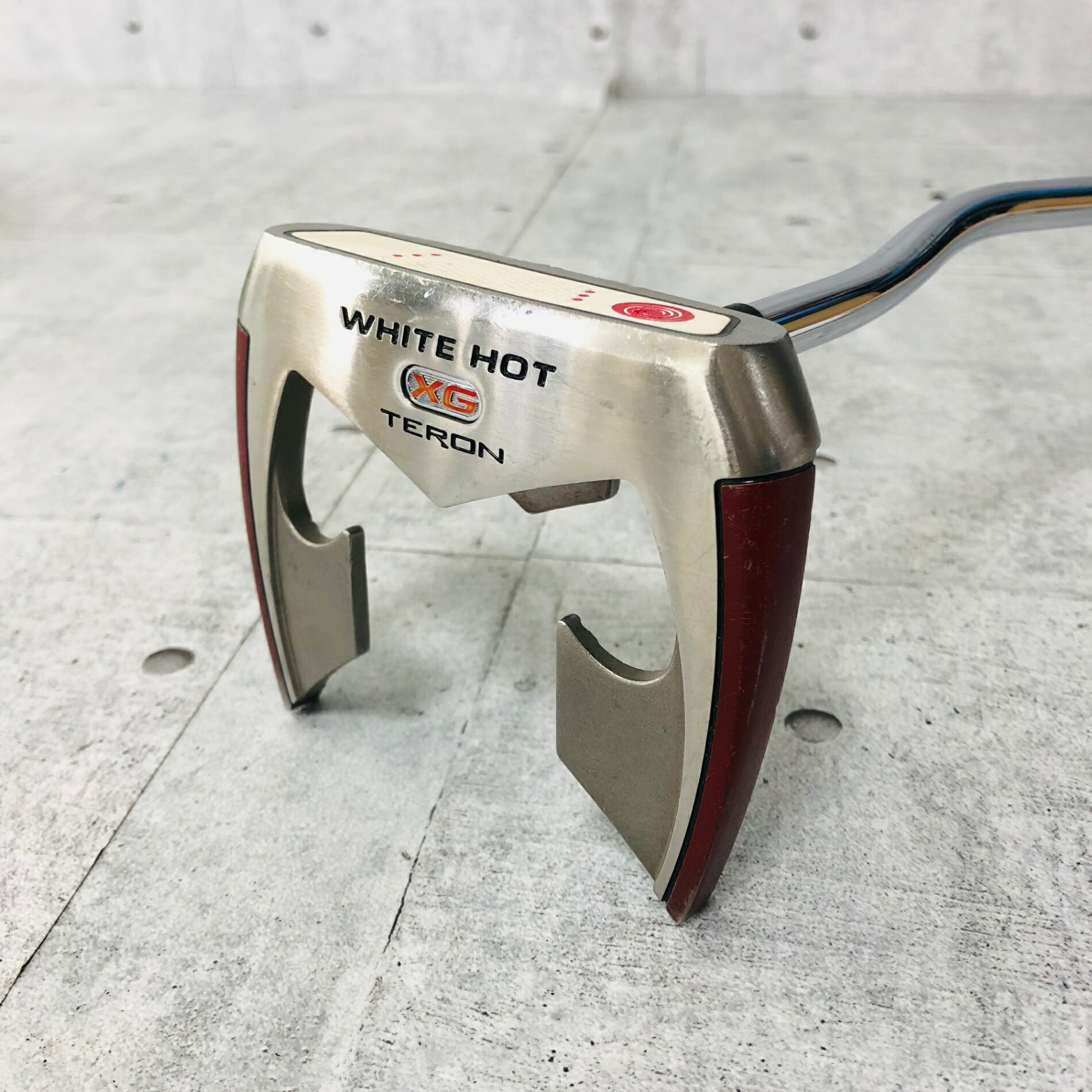 Other - 【中古】 レディース ODYSSEY オデッセイ WHITE HOT ホワイトホット XG TERON テロン 33インチ ゴルフ クラブ パター 単品 初心者 入門