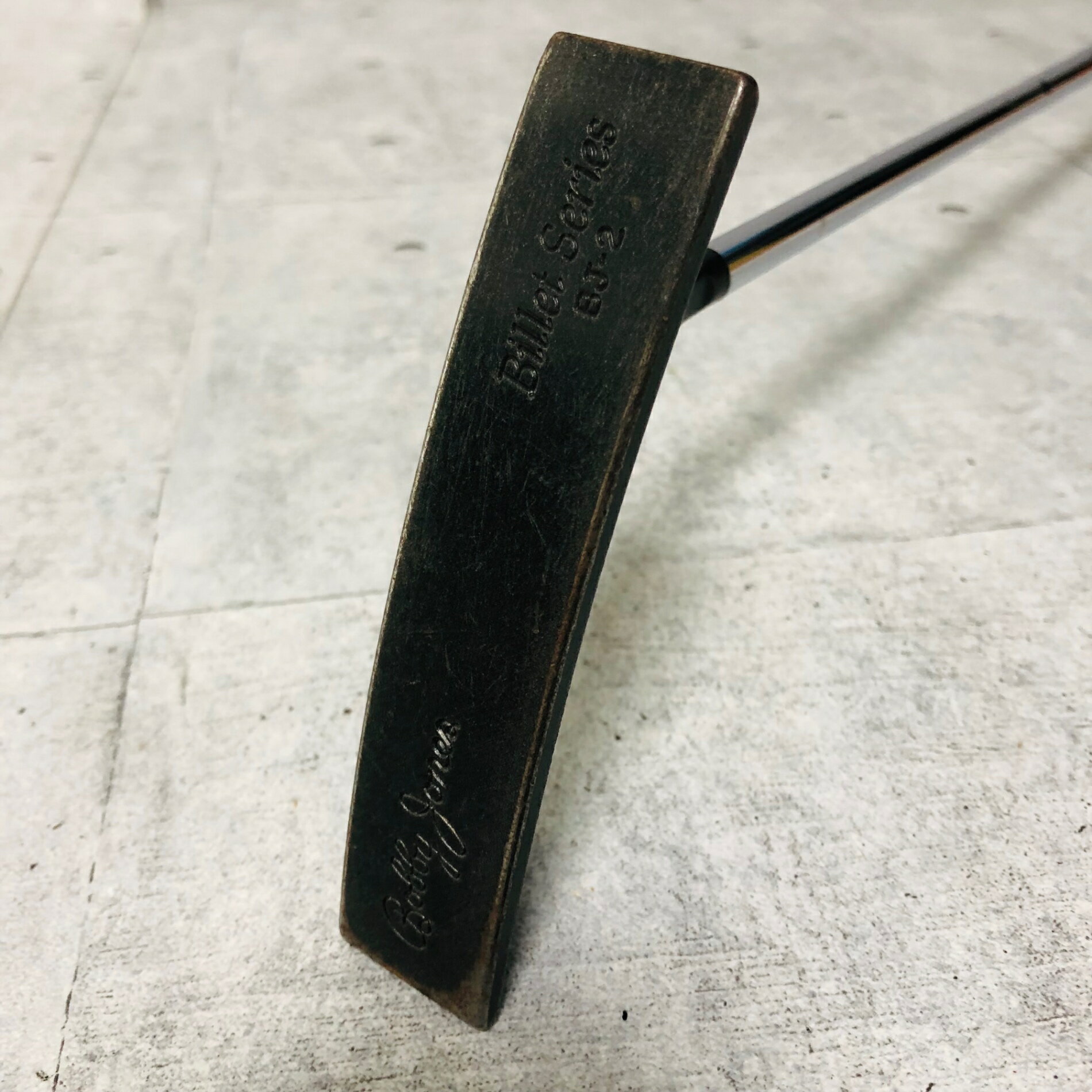 ODYSSEY - 【中古】 Callaway キャロウェイ Bobby Jones ボビー・ジョーンズ Billet Series BJ-2 34.75インチ メンズ ゴルフ クラブ パター ビンテージ ヴィンテージ レトロ 単品 コレクション 名機
