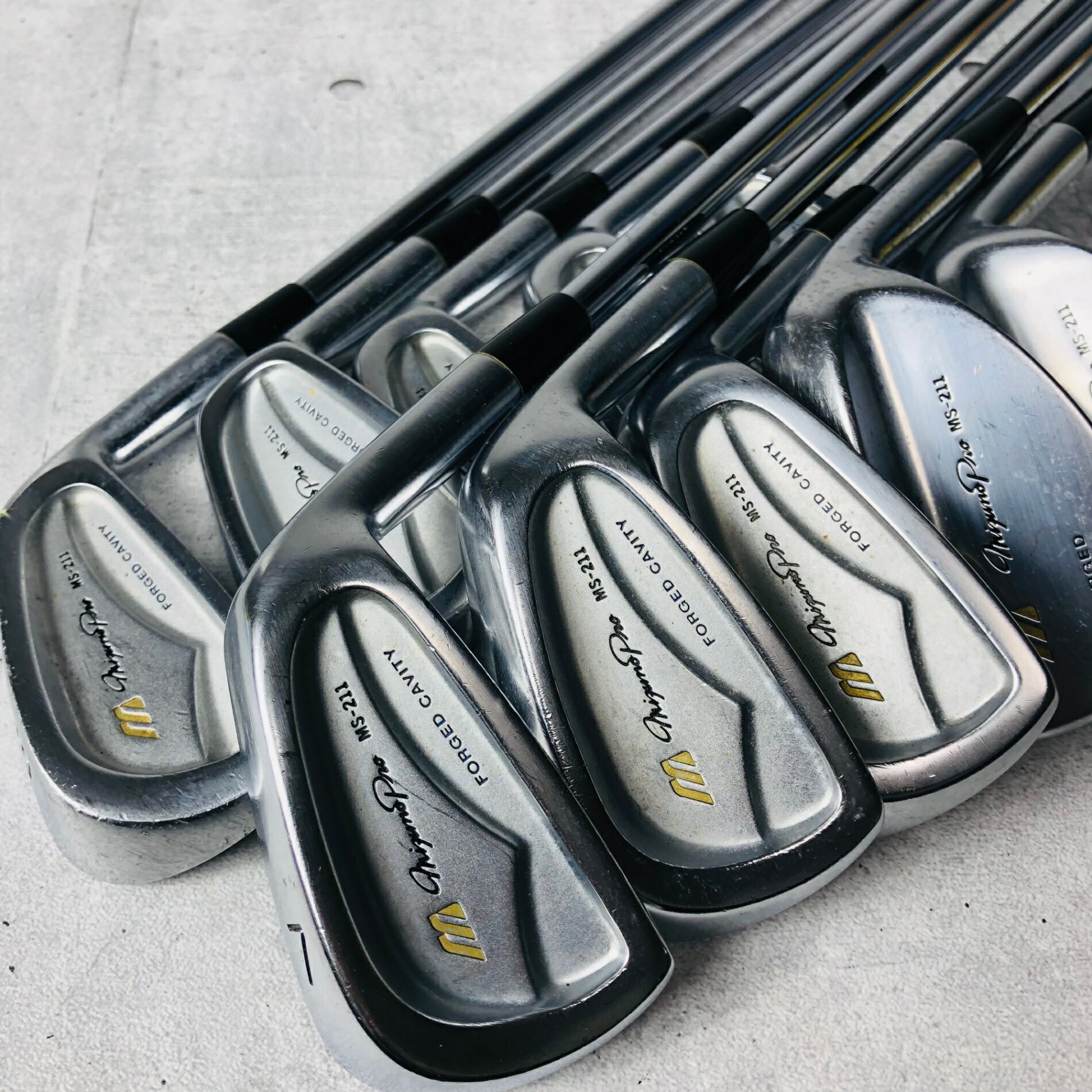 0328-152 ミズノ　アイアン　8本セット　MS-211 MS-211 ミズノ(MIZUNO) アイアンセット(IRON) - ショッピング