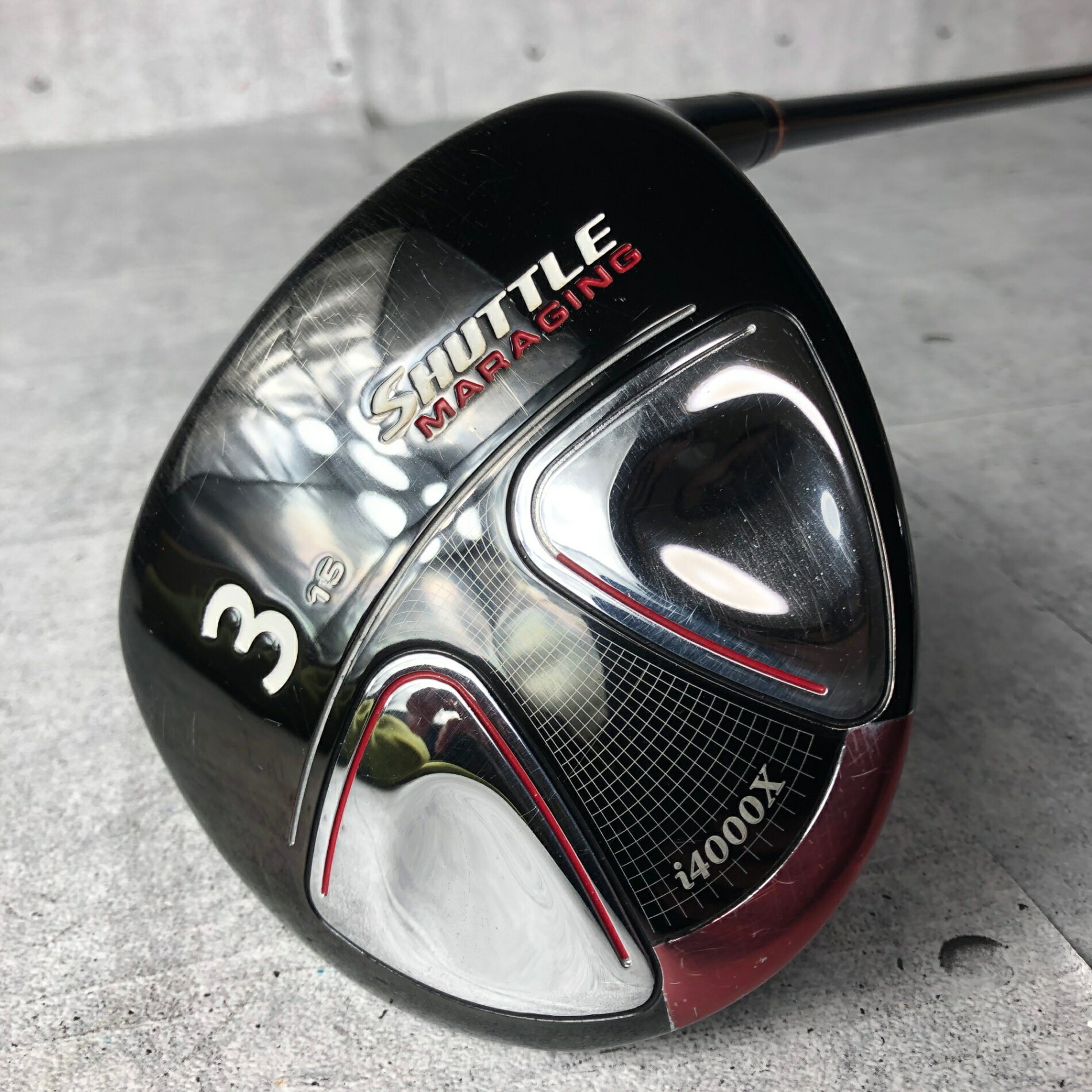 MARUMAN - 【中古】 Maruman マルマン SHUTTLE シャトル i4000X 3W 3番 メンズ ゴルフ クラブ ウッド 初心者 入門