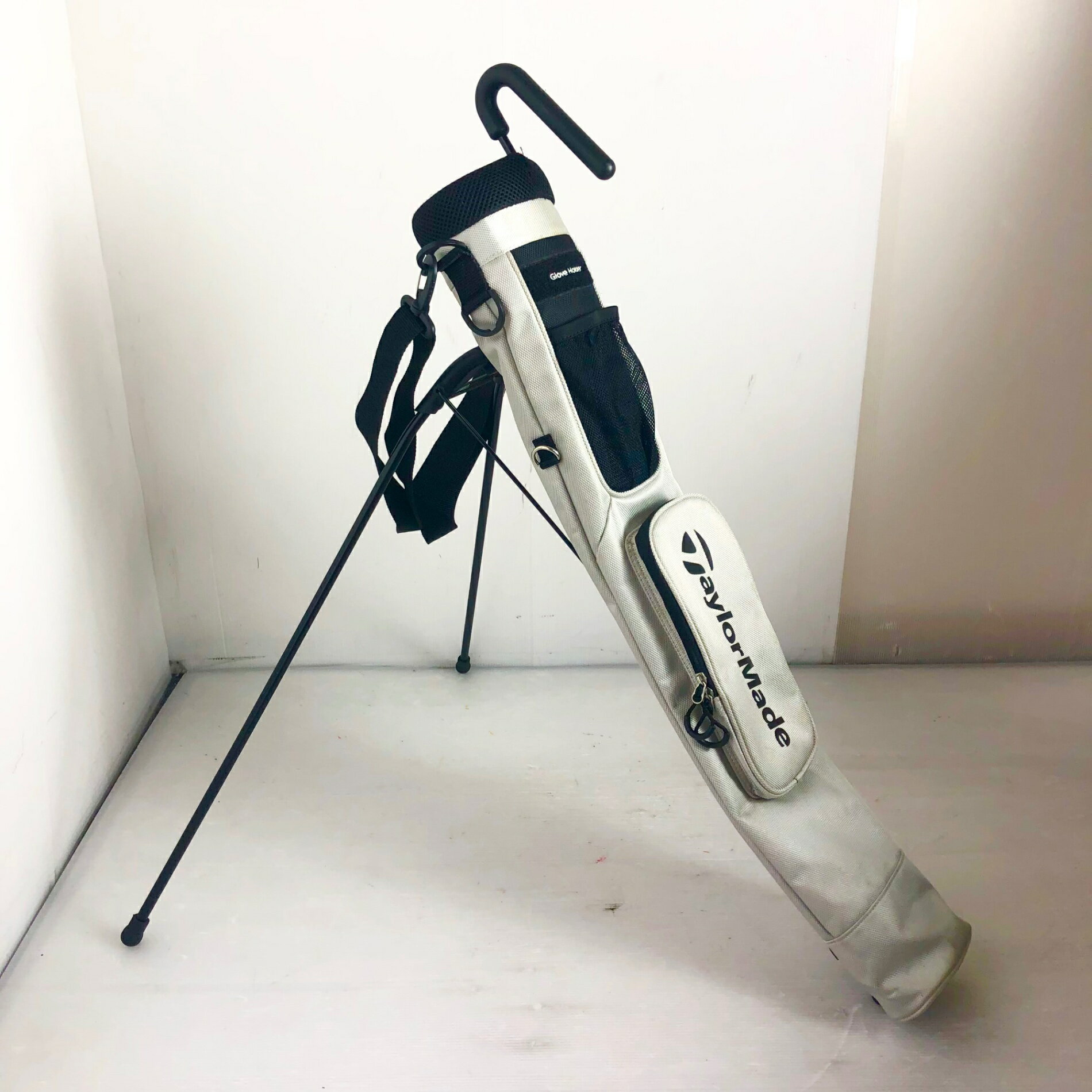 Taylor Made - 【中古】 TaylorMade テーラーメイド グレー系 セルフスタンド クラブケース クラブバッグ キャディバッグ ゴルフバッグ ゴルフ 初心者 入門