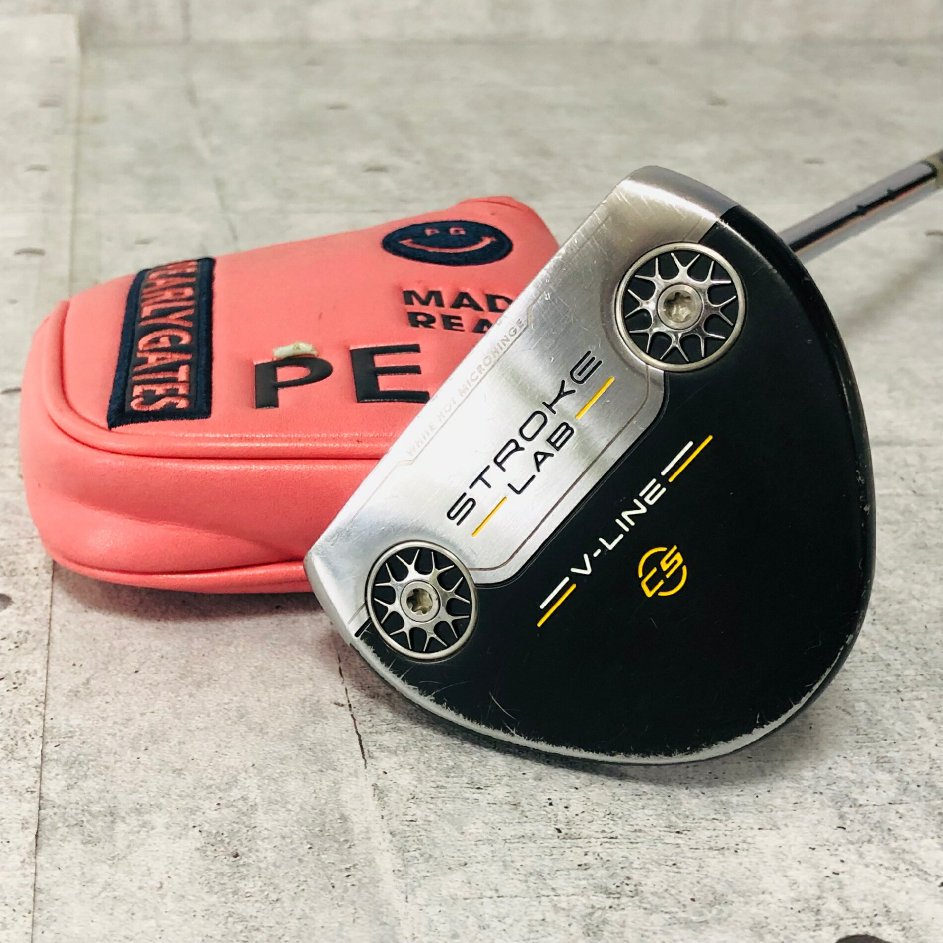 Rakuten - 【中古】 ODYSSEY オデッセイ STROKE LAB ストロークラボ V-LINE ブイライン 34インチ メンズ ゴルフ クラブ パター 単品 初心者 入門