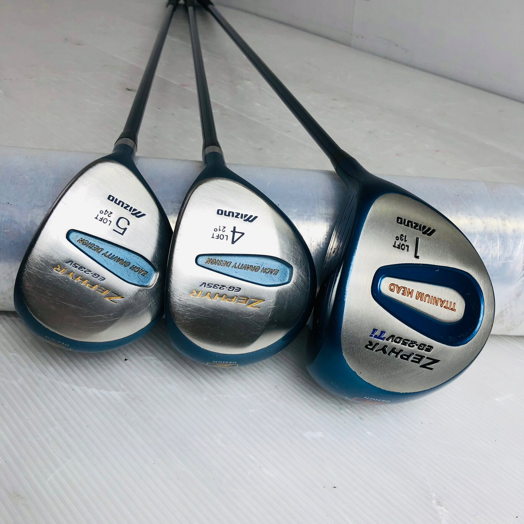 【中古】 レディース MIZUNO ミズノ ZEPHYR ゼファー ゴルフクラブセット ゴルフセット クラブセット 初心者 入門 右利き パター付 安価 83Y-94