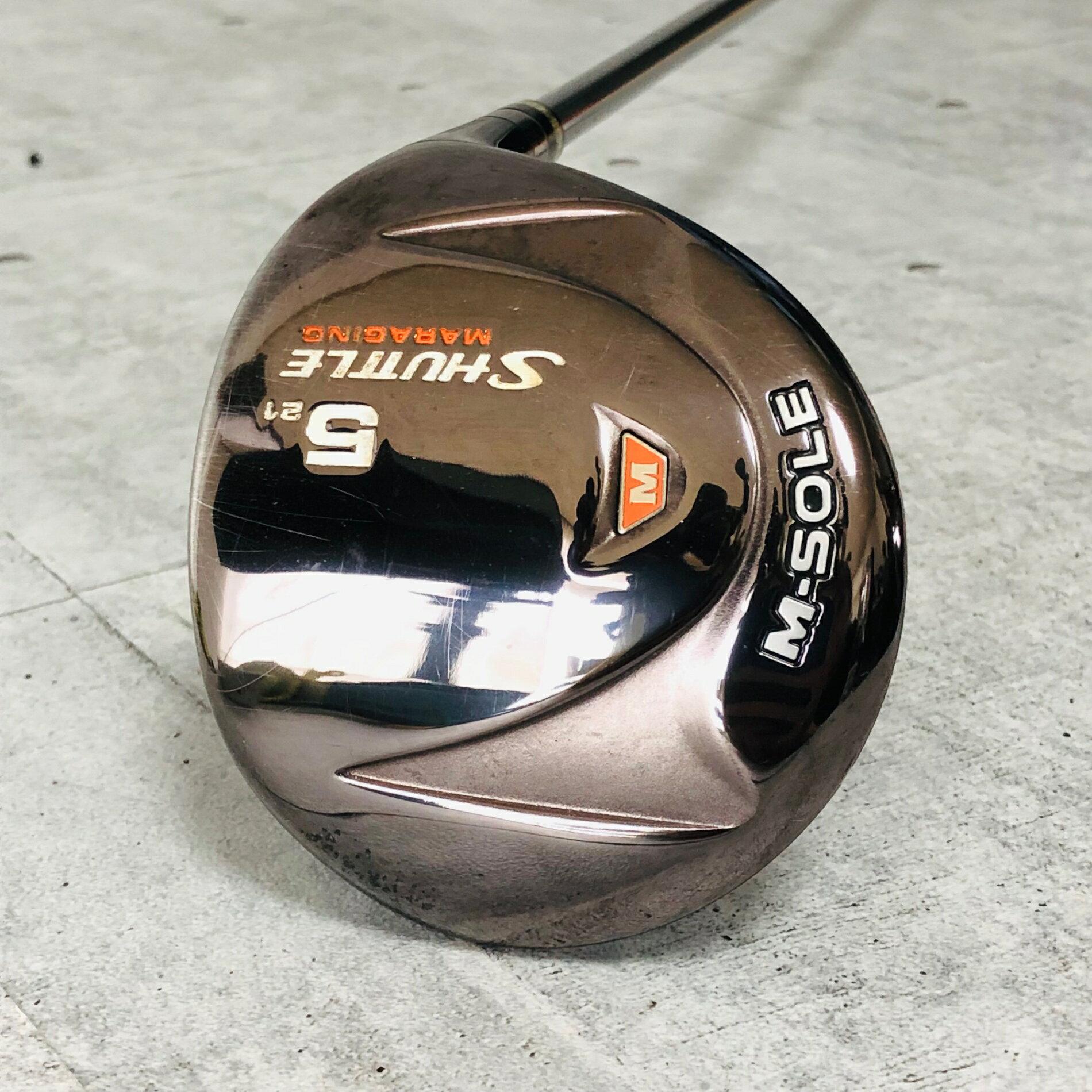 【中古】 レディース Maruman マルマン SHUTTLE シャトル M-SOLE 5W 5番 ゴルフ クラブ ウッド 初心者 入門