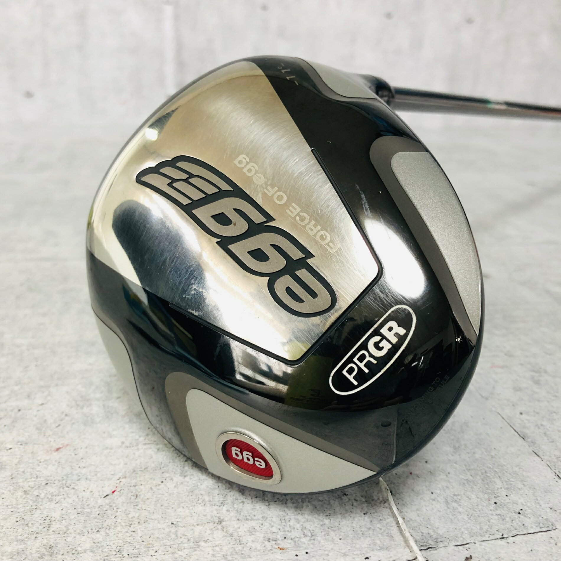 Rakuten - 【中古】 PRGR プロギア egg エッグ 赤エッグ 1W ドライバー メンズ ゴルフ 男女兼用 クラブ ウッド 初心者 入門