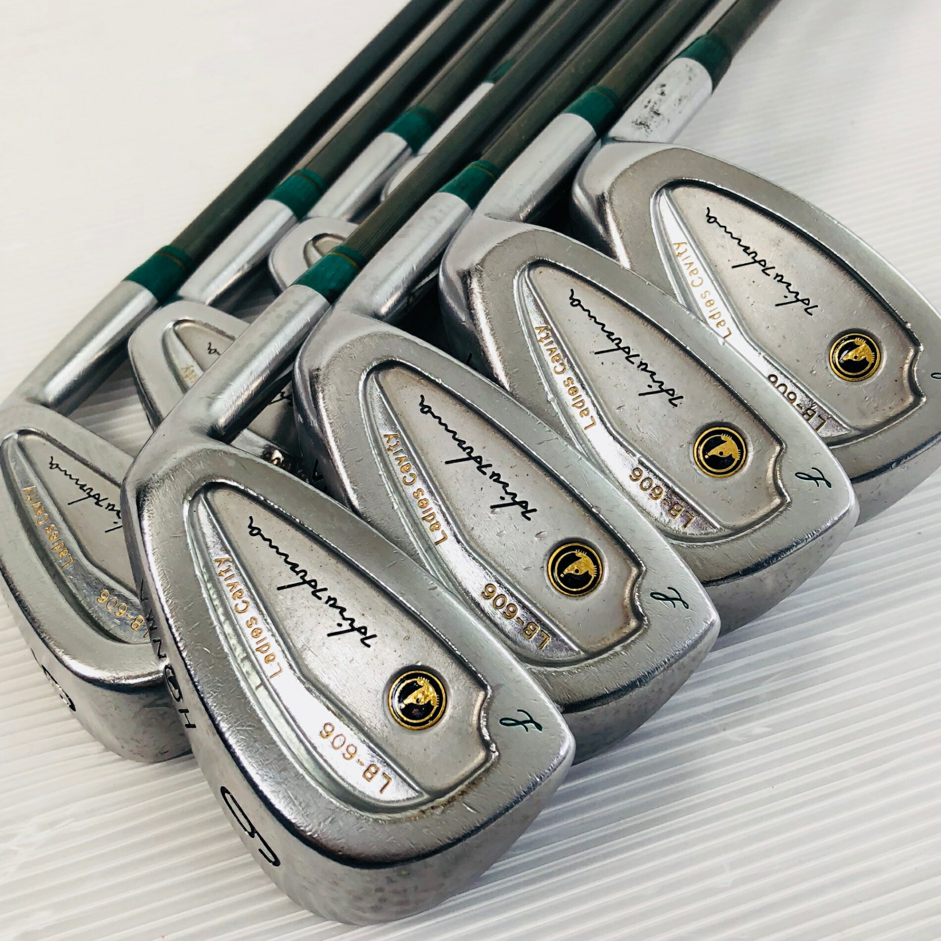 Iron - 【中古】 レディース HONMA ホンマ LB-606 Ladies Cavity アイアン 8本 ゴルフ クラブ 初心者 入門 右利き