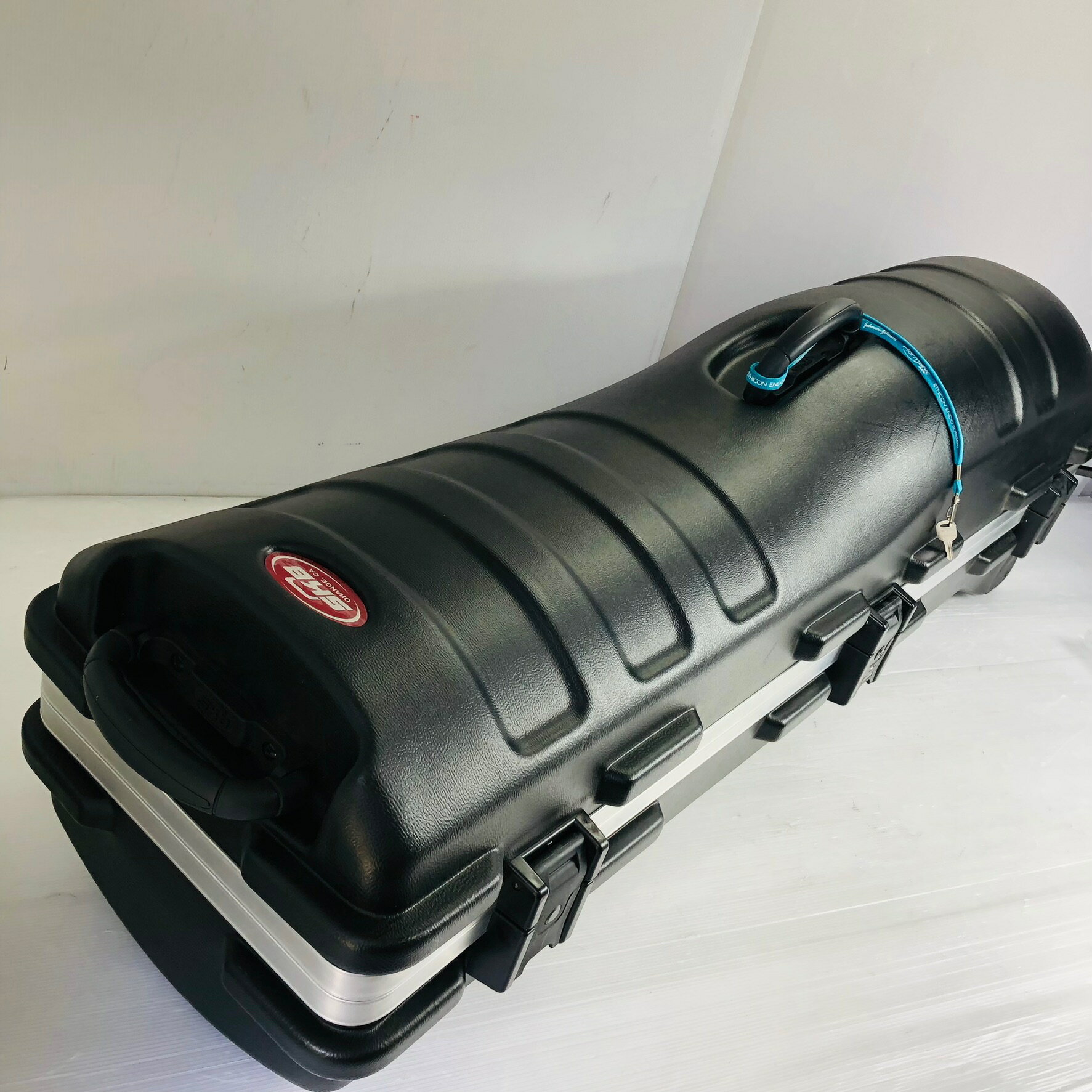 Other - 【中古】 SKB 輸送用 トラベルハードケース キャスター付き ブラック カートバック キャディバッグ ゴルフバッグ ゴルフ 初心者 入門