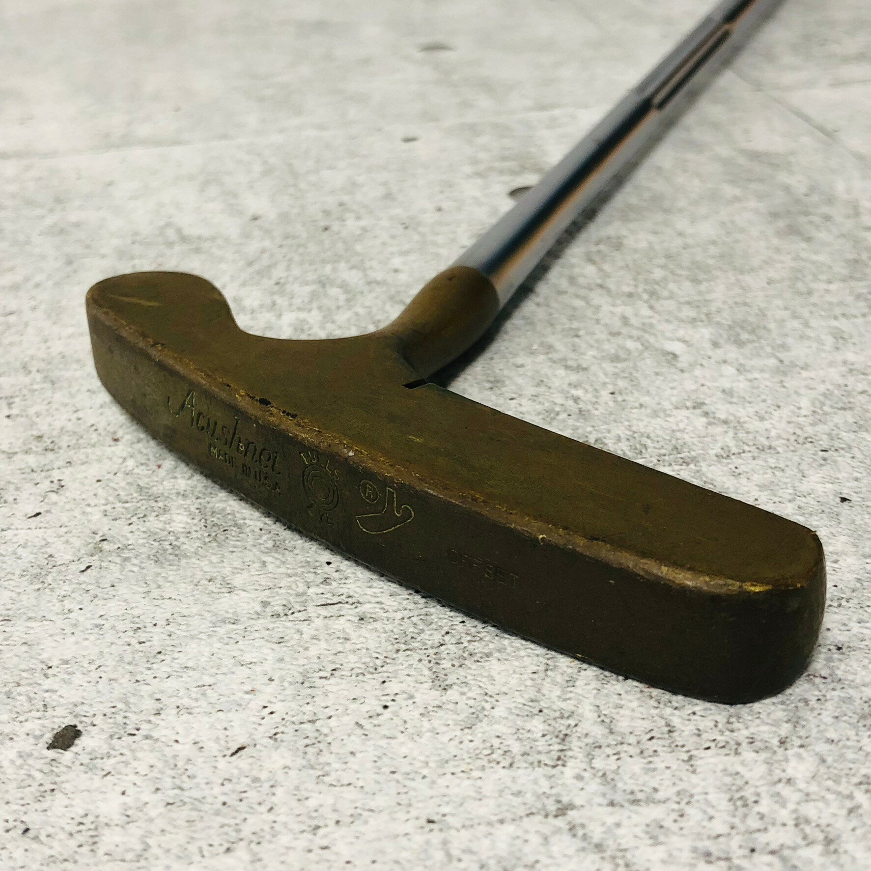Rakuten - 【中古】 アクシネット Acushnet bullseye ブルズアイ 34インチ メンズ ゴルフ クラブ パター ビンテージ ヴィンテージ レトロ 単品 コレクション 名機