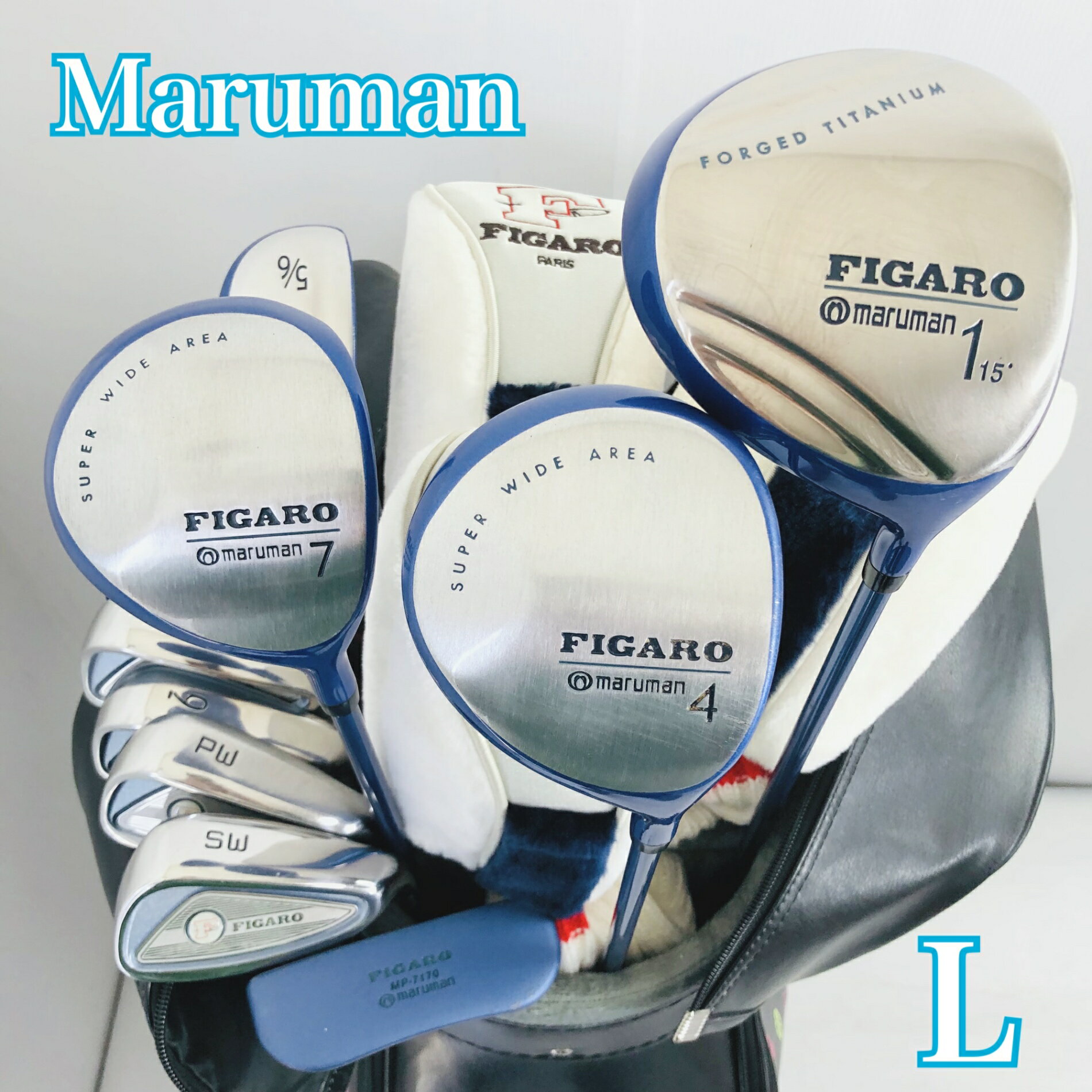 【保証付】【中古】 レディース Maruman マルマン FIGARO フィガロ ゴルフクラブセ...