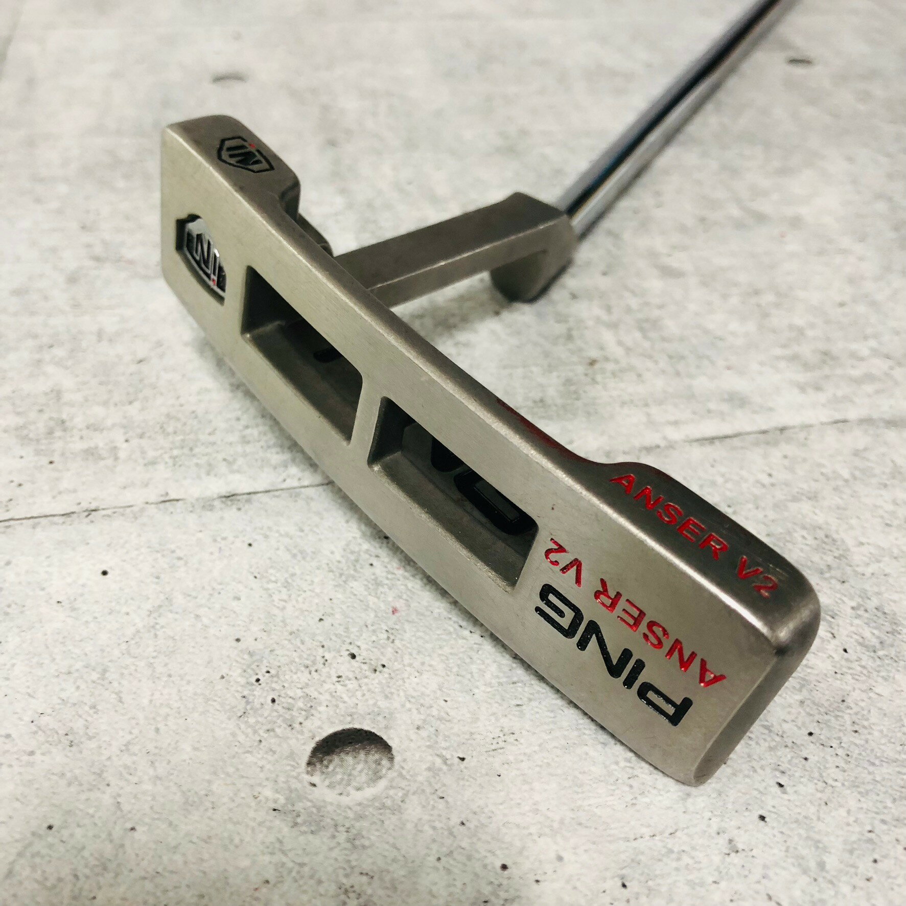 Other - 【中古】 PING ピン ANSER V2 アンサー 33インチ 黒ドット レディース ゴルフ クラブ パター ビンテージ ヴィンテージ レトロ 単品 コレクション 名機