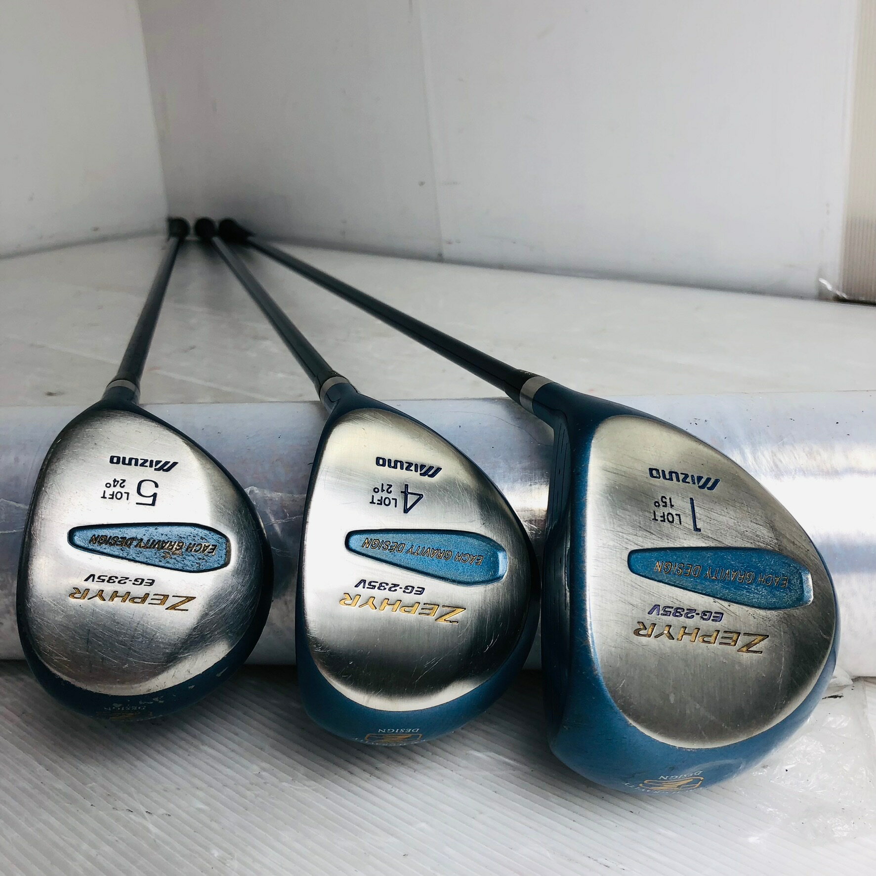 【保証付】【中古】 レディース MIZUNO ミズノ Zephyr ゼファー ゴルフクラブセット ゴルフセット クラブセット 初心者 入門 右利き パター付 安価 85Y-20