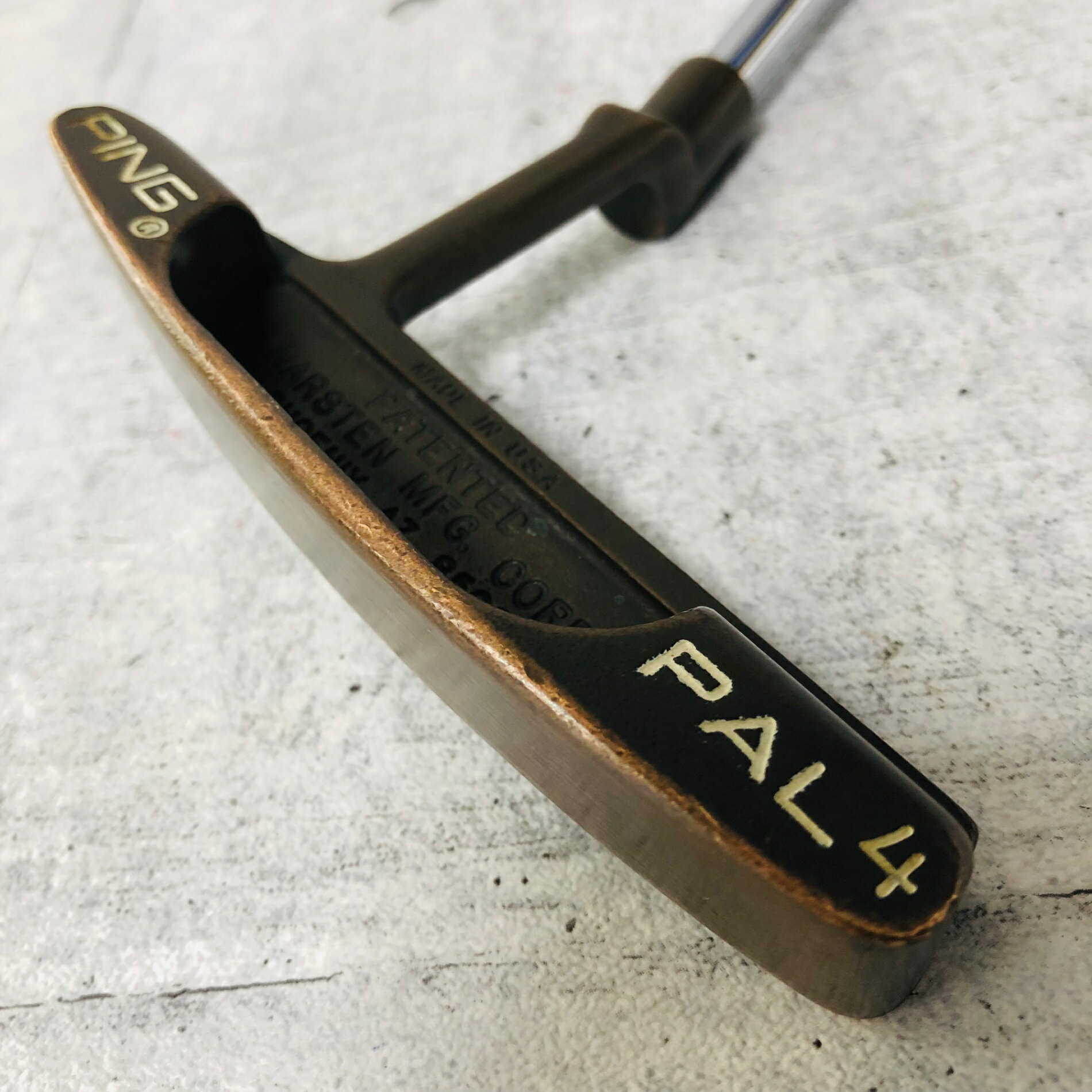 Rakuten - 【中古】 PING ピン PAL4 ベリリウムカッパー 35.5インチ メンズ ゴルフ クラブ パター ビンテージ ヴィンテージ レトロ 単品 コレクション 名機