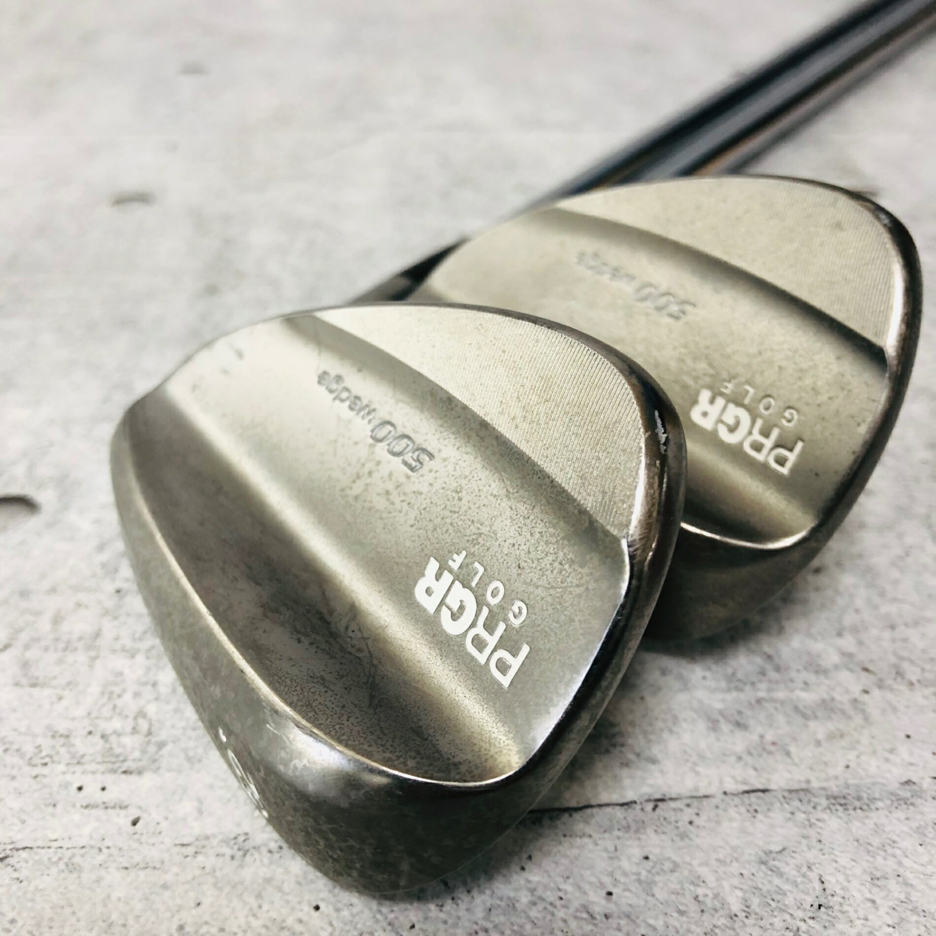 Rakuten - 【保証付】【中古】 PRGR プロギア 500 wedge 52° 57° 2本 メンズ ゴルフ クラブ ウェッジ 初心者 入門 単品