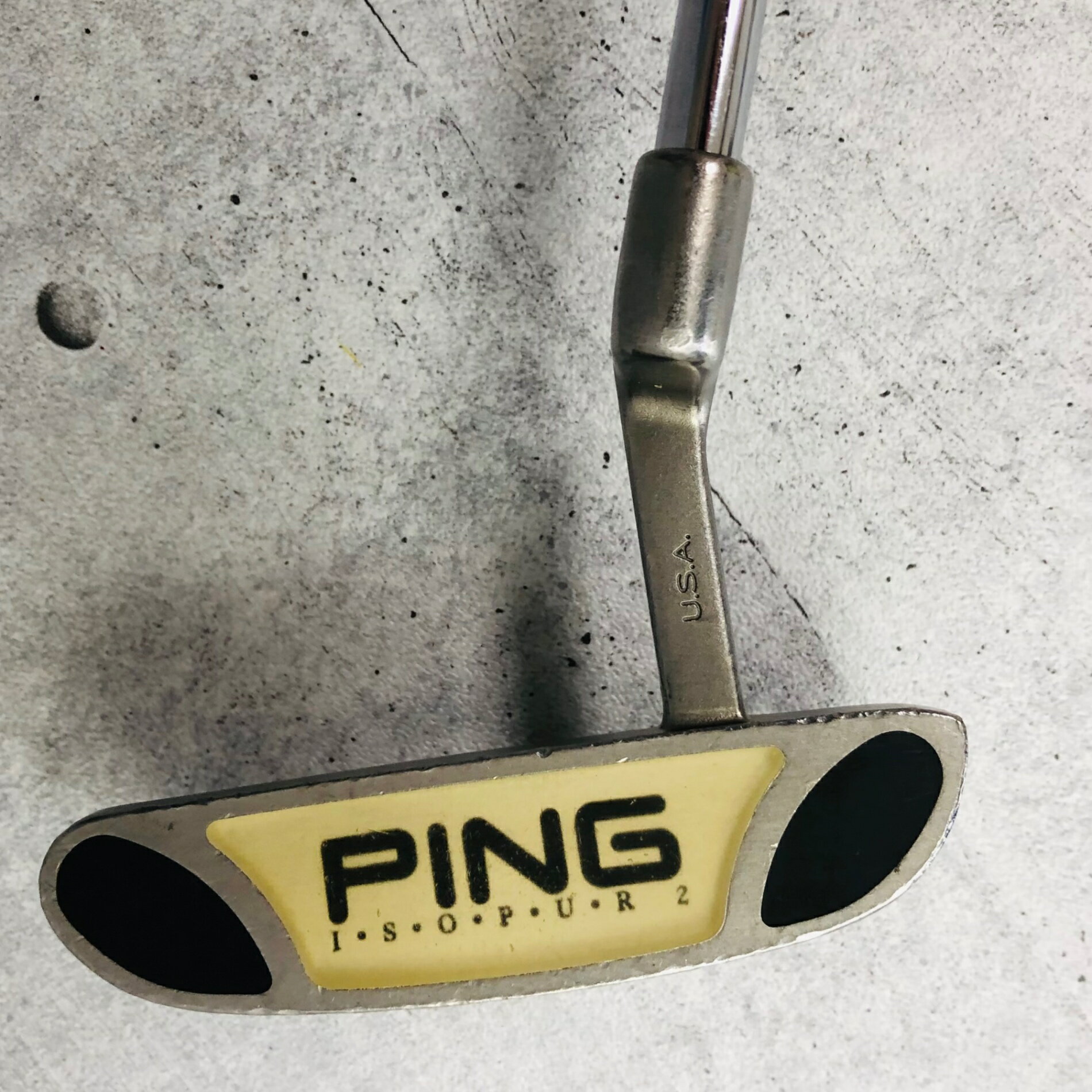 PING - 【中古】 PING ピン ISOPUR 2 アイソピュア KARSTEN B60i カーステン 黒ドット レディース ゴルフ クラブ パター ビンテージ ヴィンテージ レトロ 単品 コレクション 名機