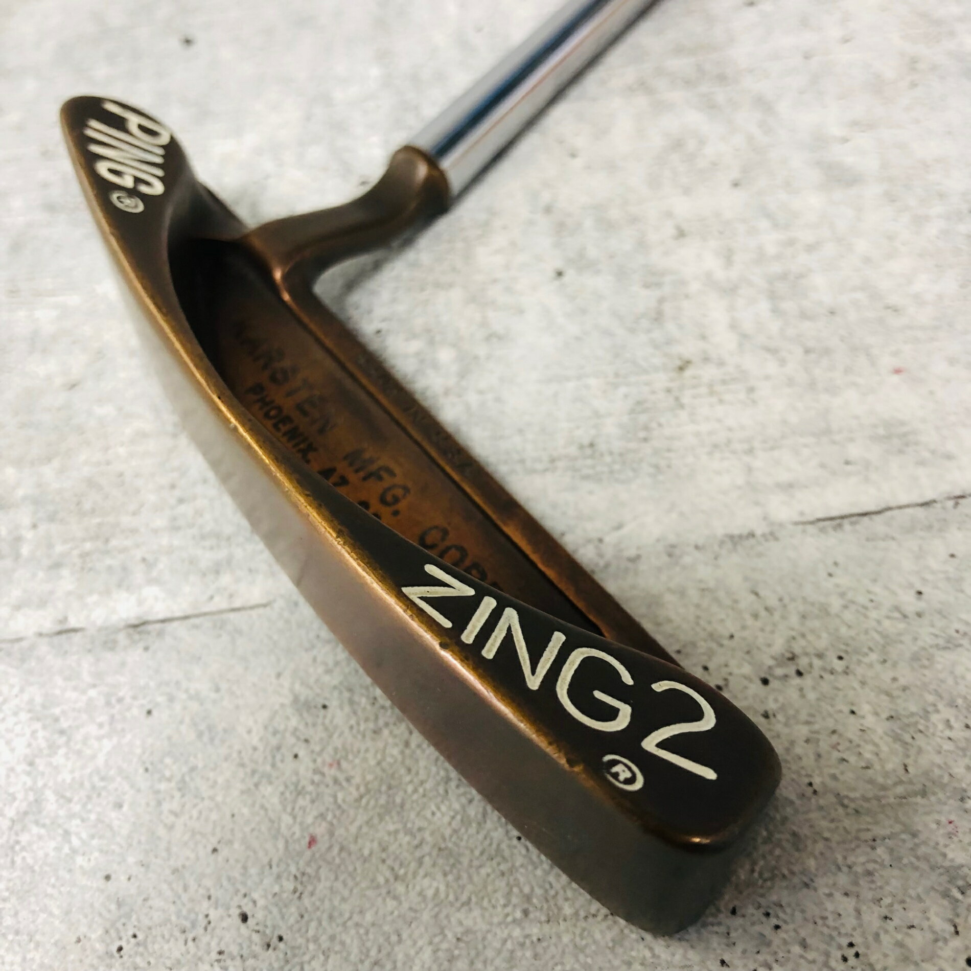 Rakuten - 【中古】 PING ピン ZING2 ベリリウムカッパー 35.5インチ メンズ ゴルフ クラブ パター ビンテージ ヴィンテージ レトロ 単品 コレクション 名機