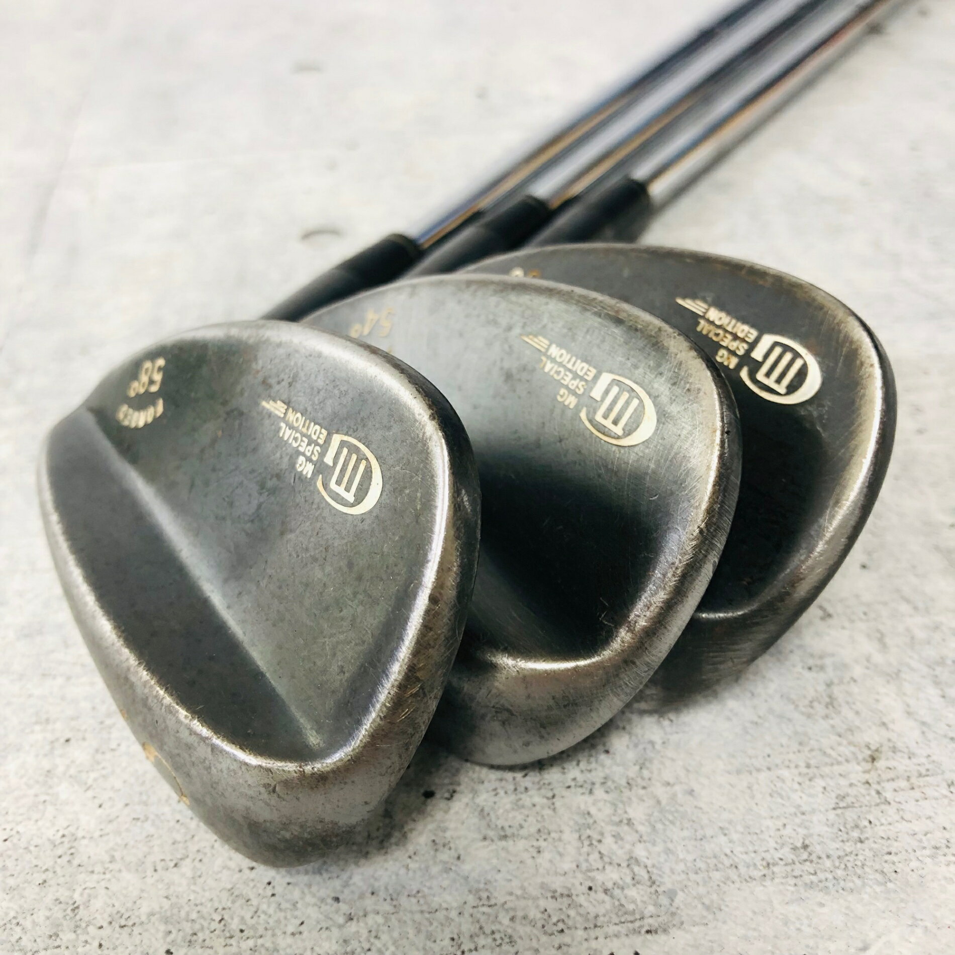 Rakuten - 【保証付】【中古】 三浦技研 ミウラギケン MG SPECIAL EDITION スペシャルエディション FORGED フォージド 50° 54° 58° 3本 メンズ ゴルフ クラブ ウェッジ 初心者 入門 単品