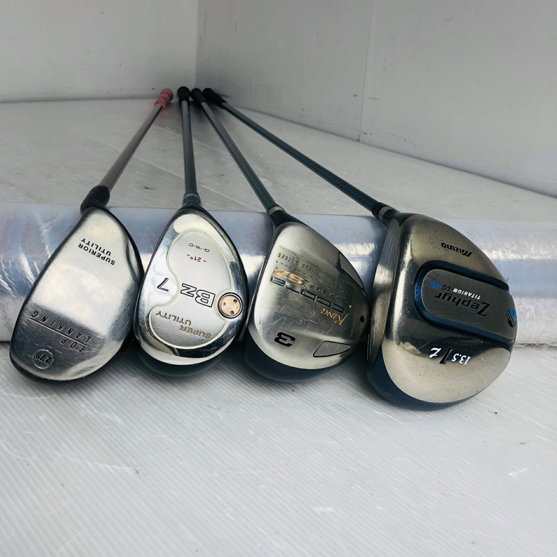 【保証付】【中古】 レディース MIZUNO ミズノ Cobra コブラ ゴルフクラブセット ゴルフセット クラブセット 初心者 入門 右利き パター付 安価 85Y-64