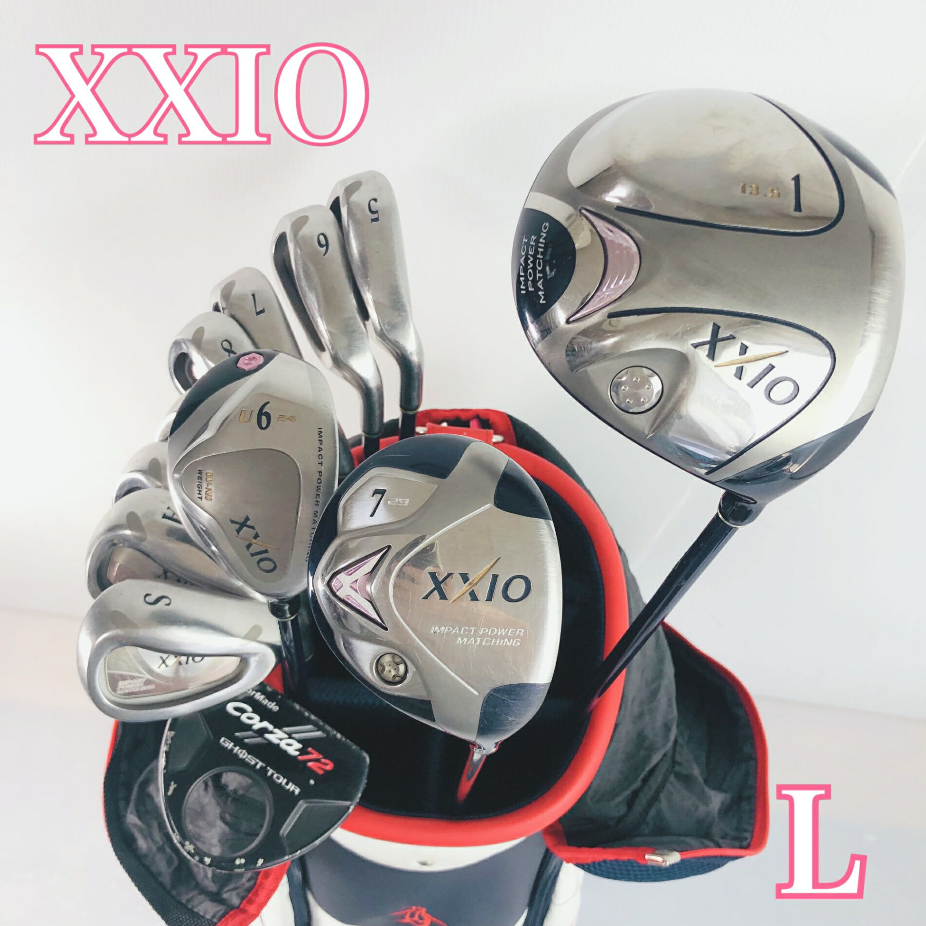 【保証付】【中古】 レディース DUNLOP ダンロップ XXIO5 ゼクシオ6 XXIO4 ゴルフクラブセット ゴルフセット クラブセット 初心者 入門 右利き パター付 安価 85Y-54