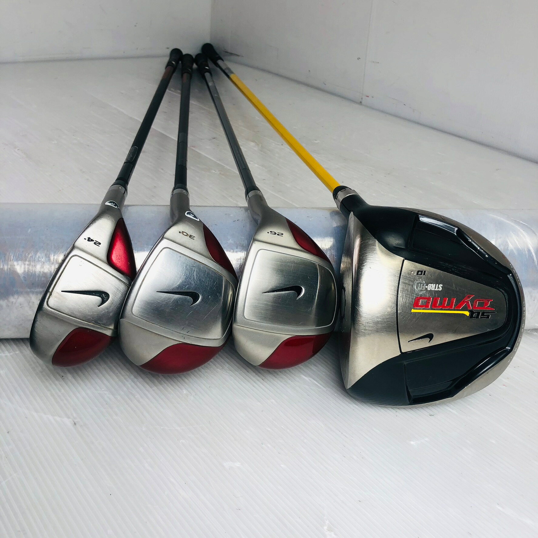 【保証付】【中古】キャディバッグ付 豪華 13本 NIKE ナイキ SQ Dymo CPR ゴルフク...