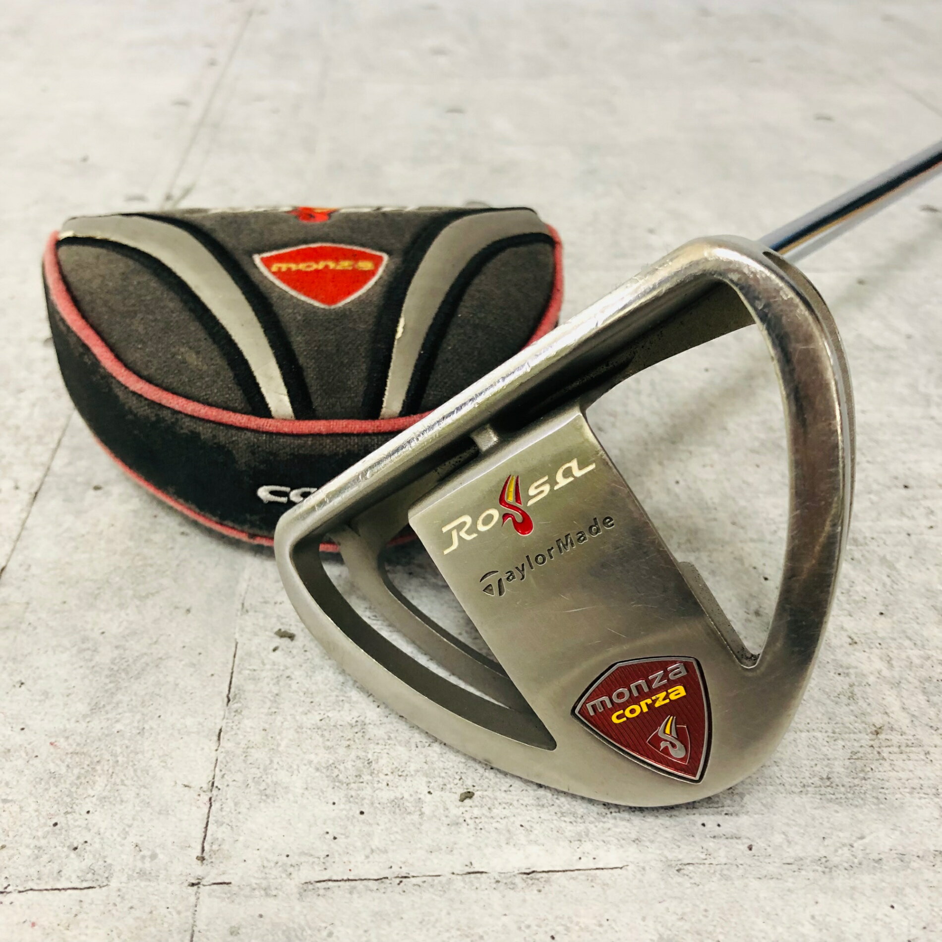 樂天商城 - 【保証付】【中古】 TaylorMade テーラーメイド Rossa monza corza ロッサモンザコルザ 38インチ 中尺パター メンズ ゴルフ クラブ パター 単品 初心者 入門