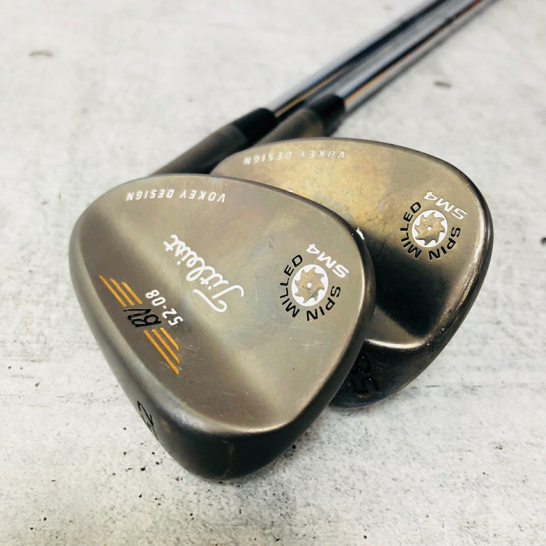 乐天商城 - 【保証付】【中古】 Titleist タイトリスト BV SM4 VOKEY DESIGN ボーケイデザイン 52° 58° 2本 メンズ ゴルフ クラブ ウェッジ 初心者 入門 単品