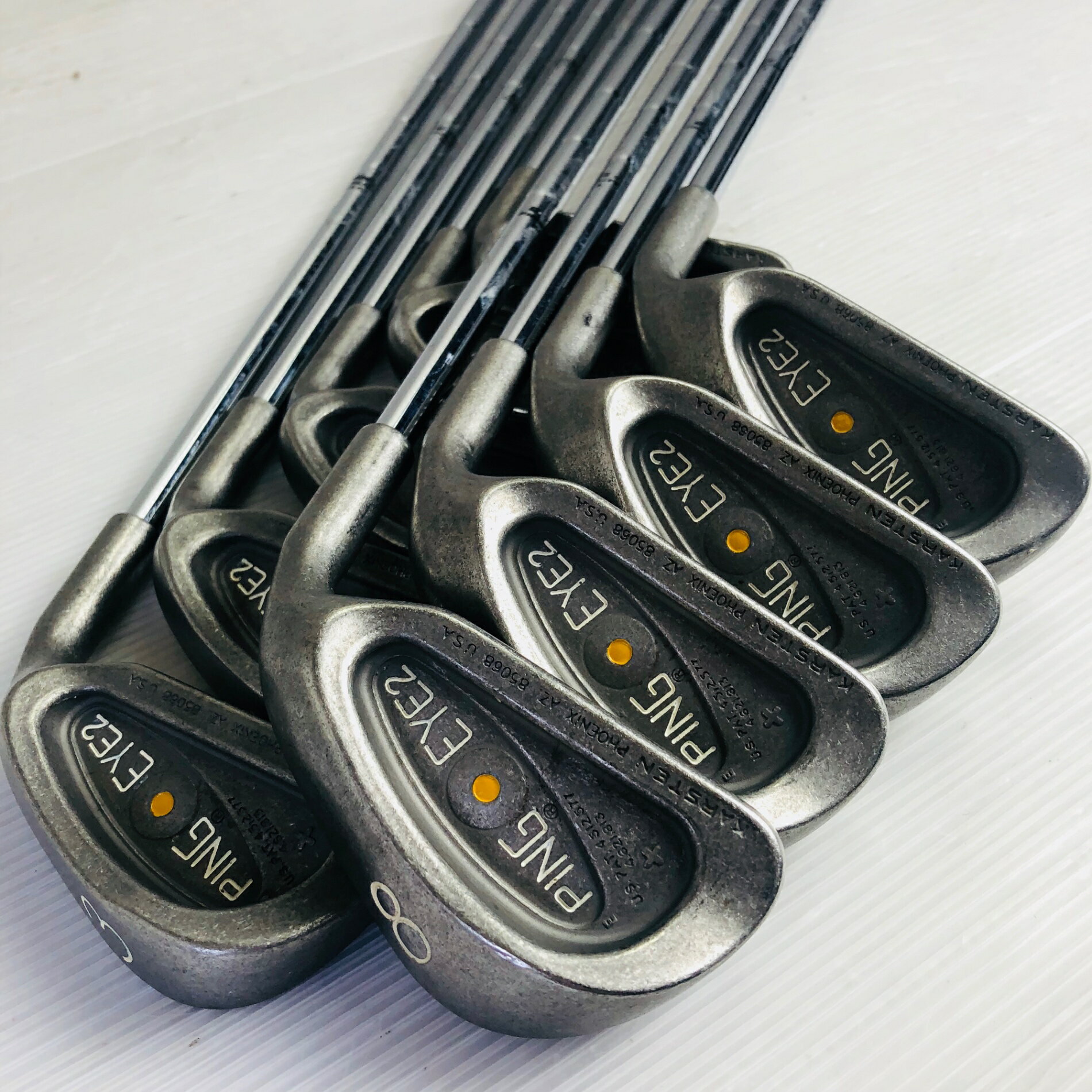 乐天商城 - 【保証付】【中古】 PING ピン EYE2 ＋ アイ2 プラス オレンジドット アイアン 9本 メンズ ゴルフ クラブ セット 初心者 入門 右利き