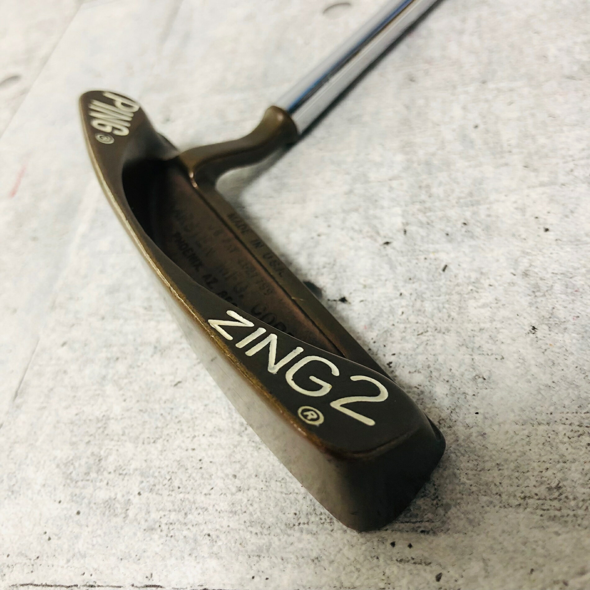 Rakuten - 【中古】 PING ピン KARSTEN カーステン ZING2 ジング2 33.5インチ レディース ゴルフ クラブ パター ビンテージ ヴィンテージ レトロ 単品 コレクション 名機