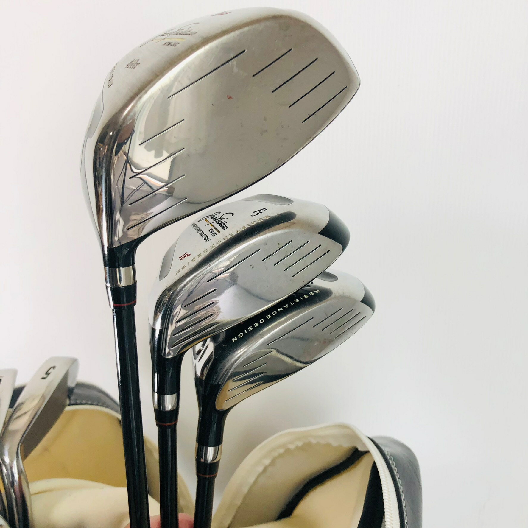 【中古】限定特価 激安 キャディバッグ付 Jack Nicklaus ジャックニクラウス SPALD...